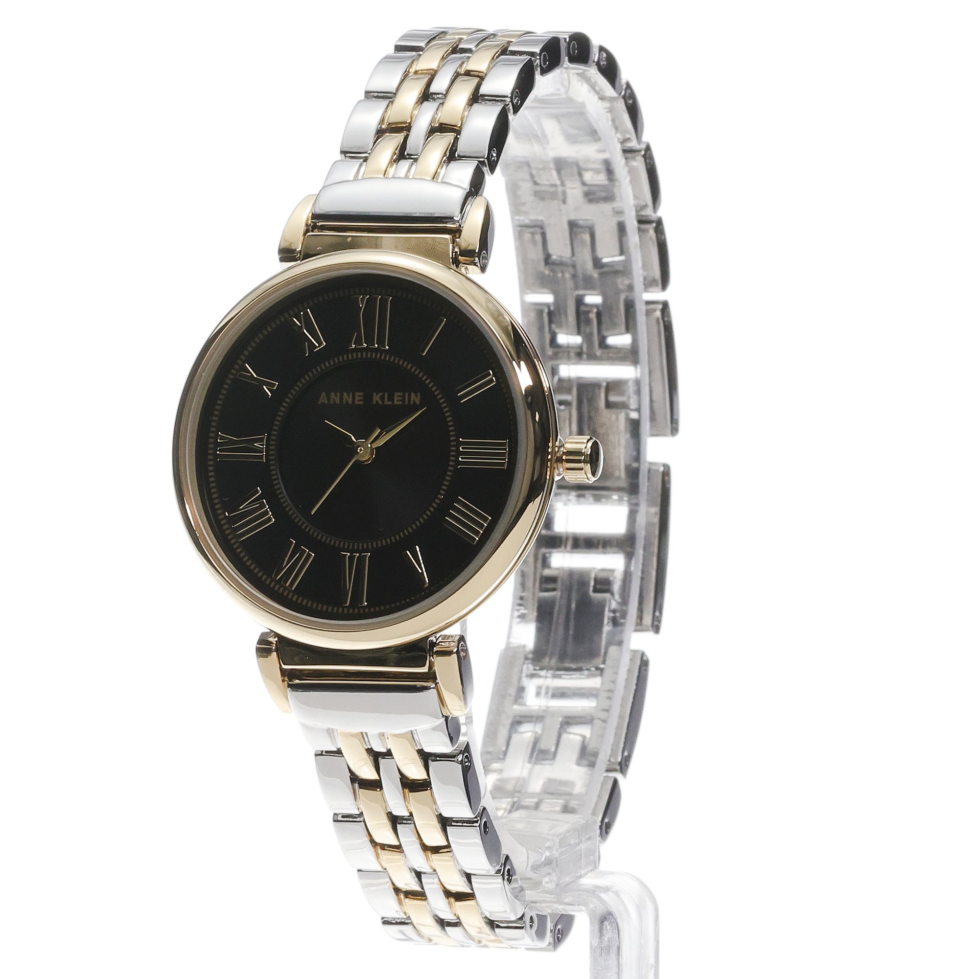 zegarek Anne Klein AK-2159BKTT kwarcowy damski Bransoleta Classic - miniatura 2