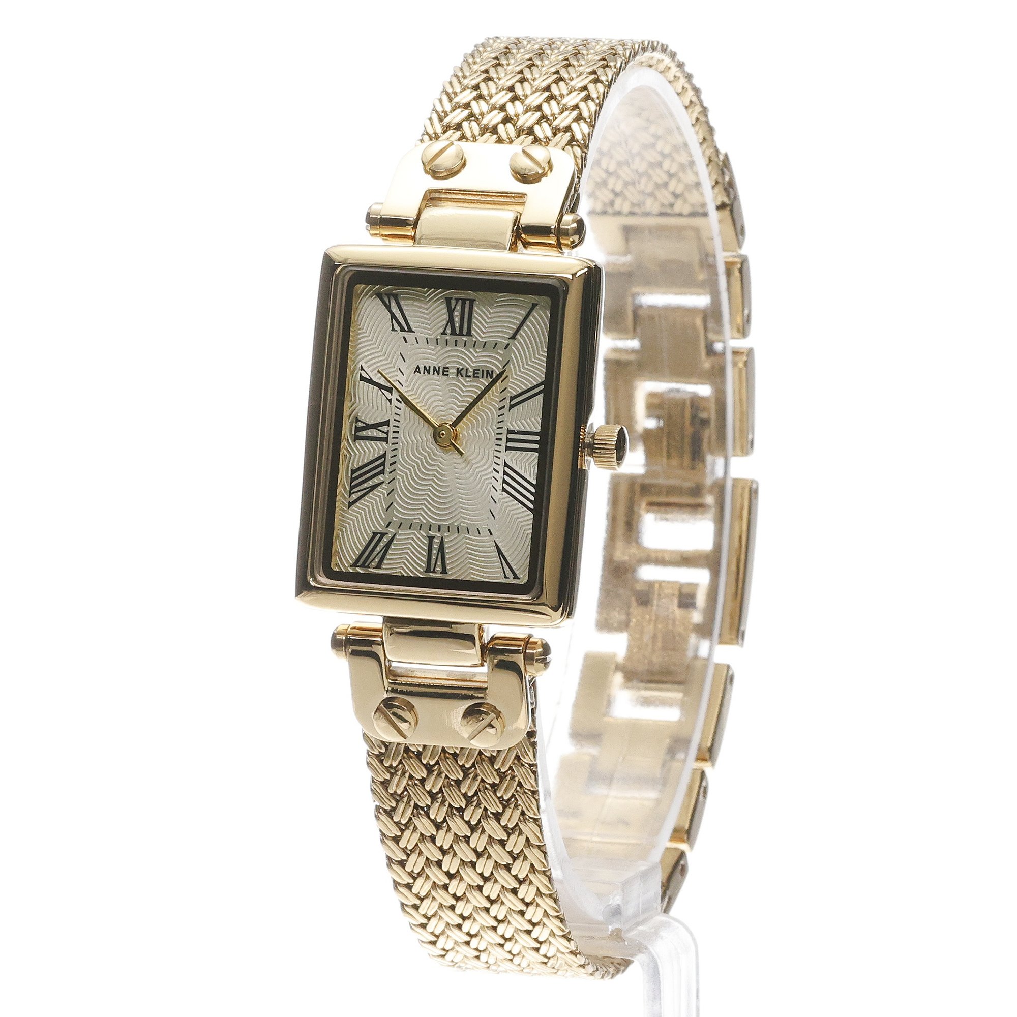 zegarek Anne Klein AK-3882CHGB złoty Bransoleta - miniatura 2