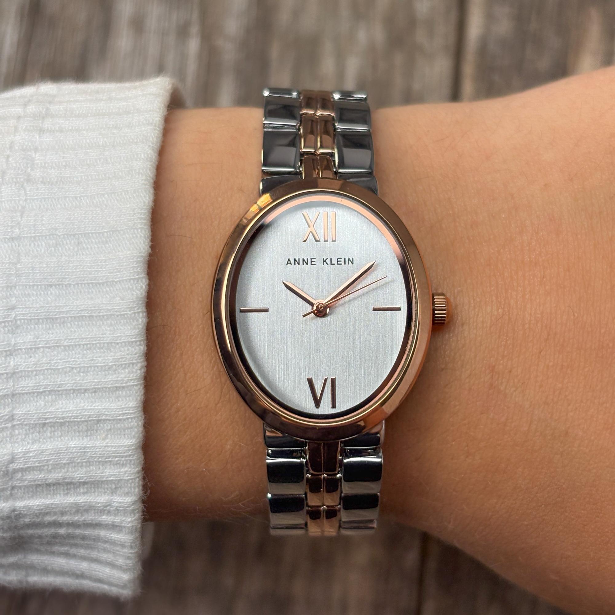 zegarek Anne Klein AK-5021SVRT srebrny Bransoleta