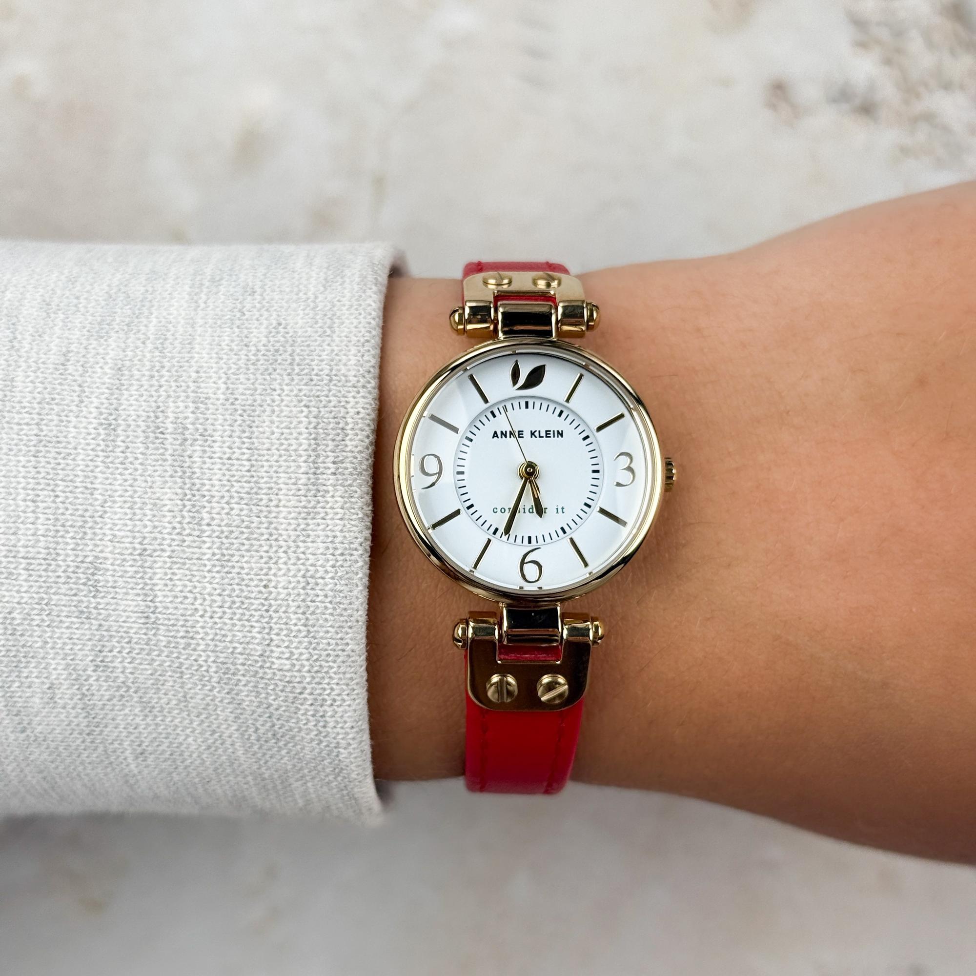 zegarek Anne Klein AK-5144WTRD złoty Bransoleta - miniatura 7