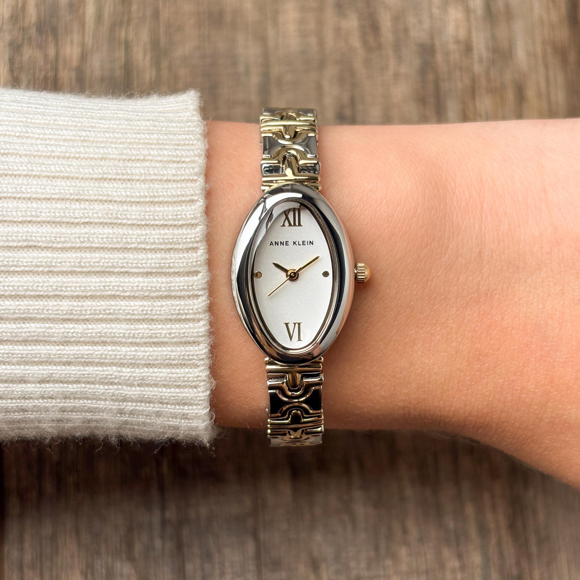 zegarek Anne Klein AK-5227SVTT srebrny Bransoleta