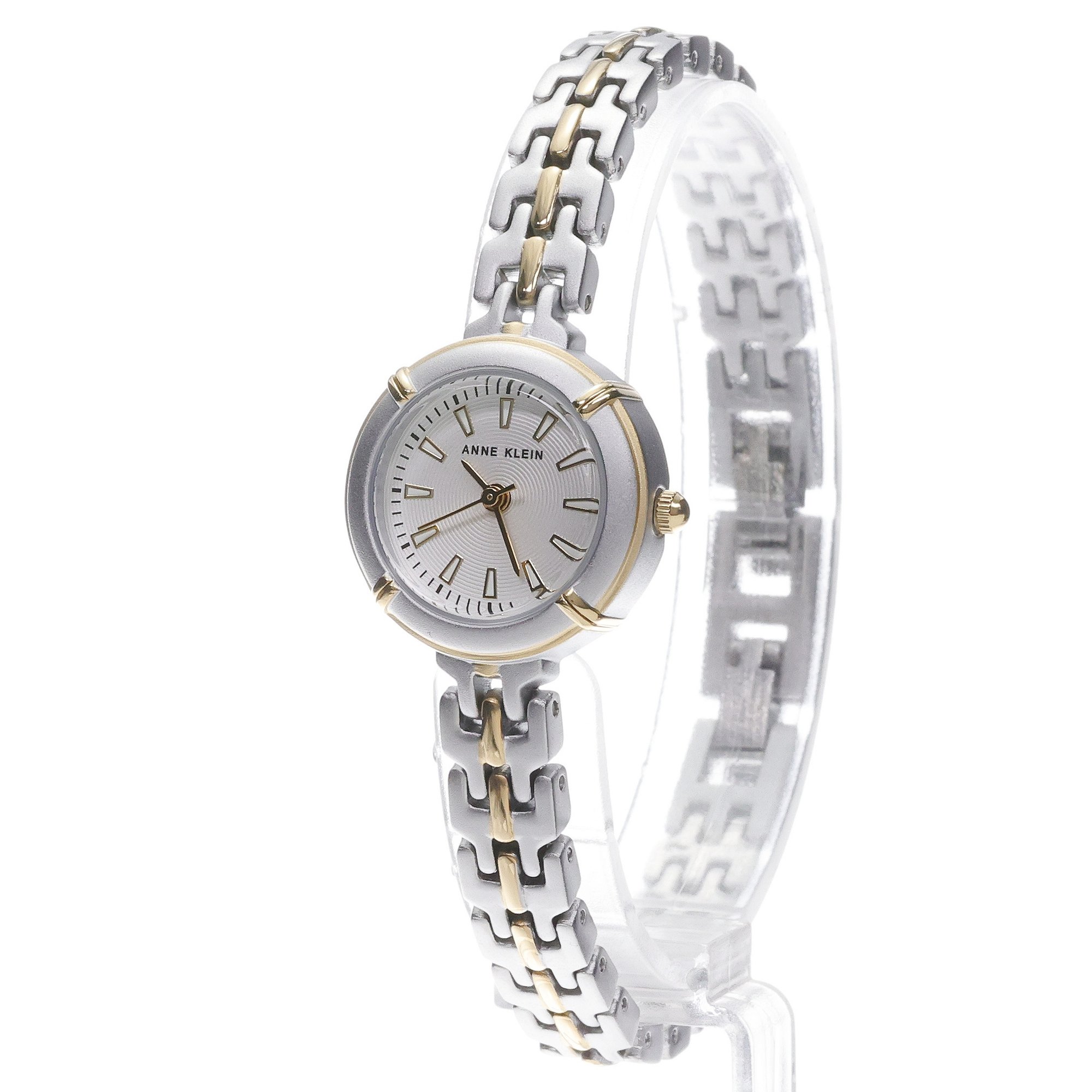 zegarek Anne Klein AK-5231TTST kwarcowy damski Bransoleta Modern Easy To Read Dial Bracelet Watch Set - miniatura 2