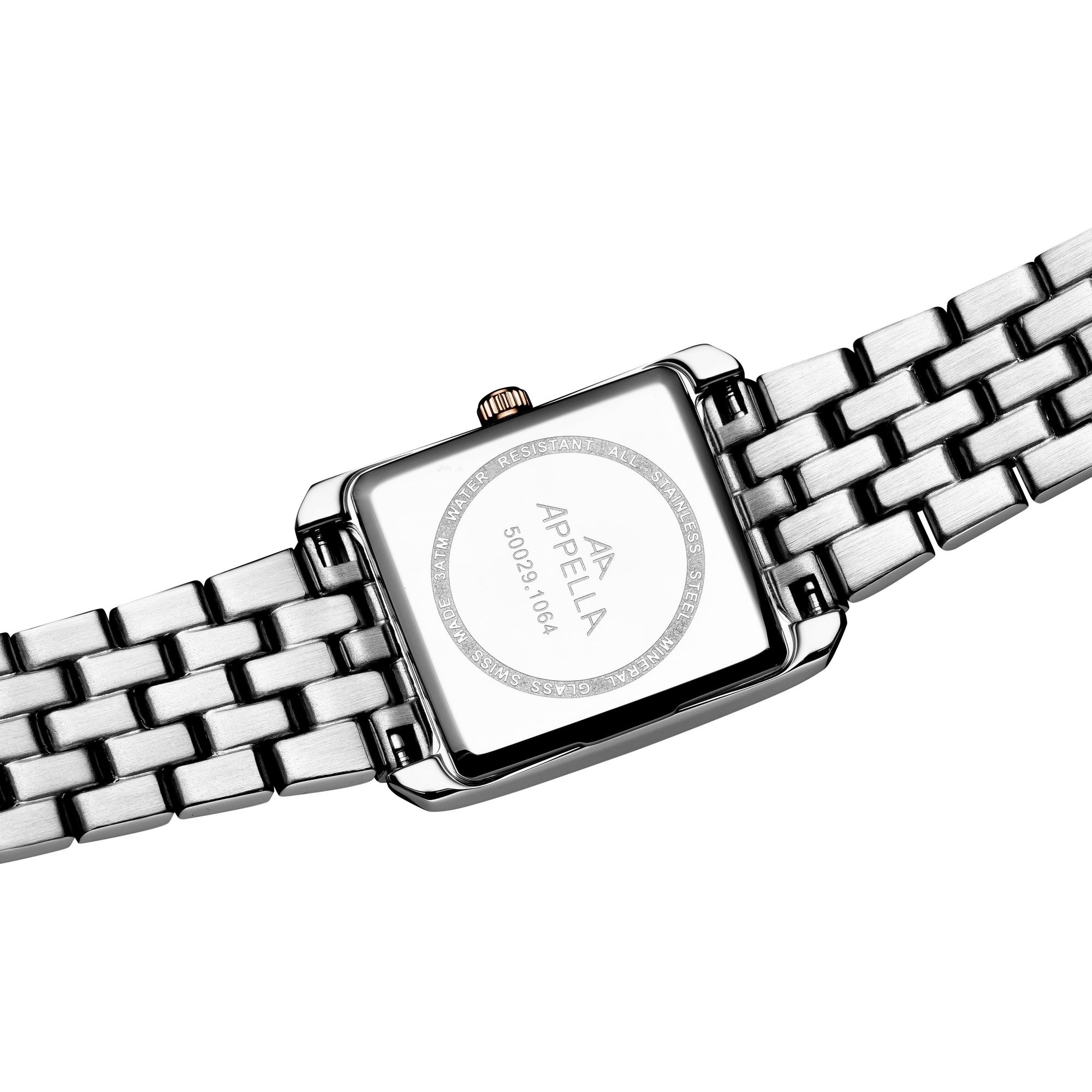 zegarek Appella L50029R126DQ Diamonds mineralne - miniatura 5