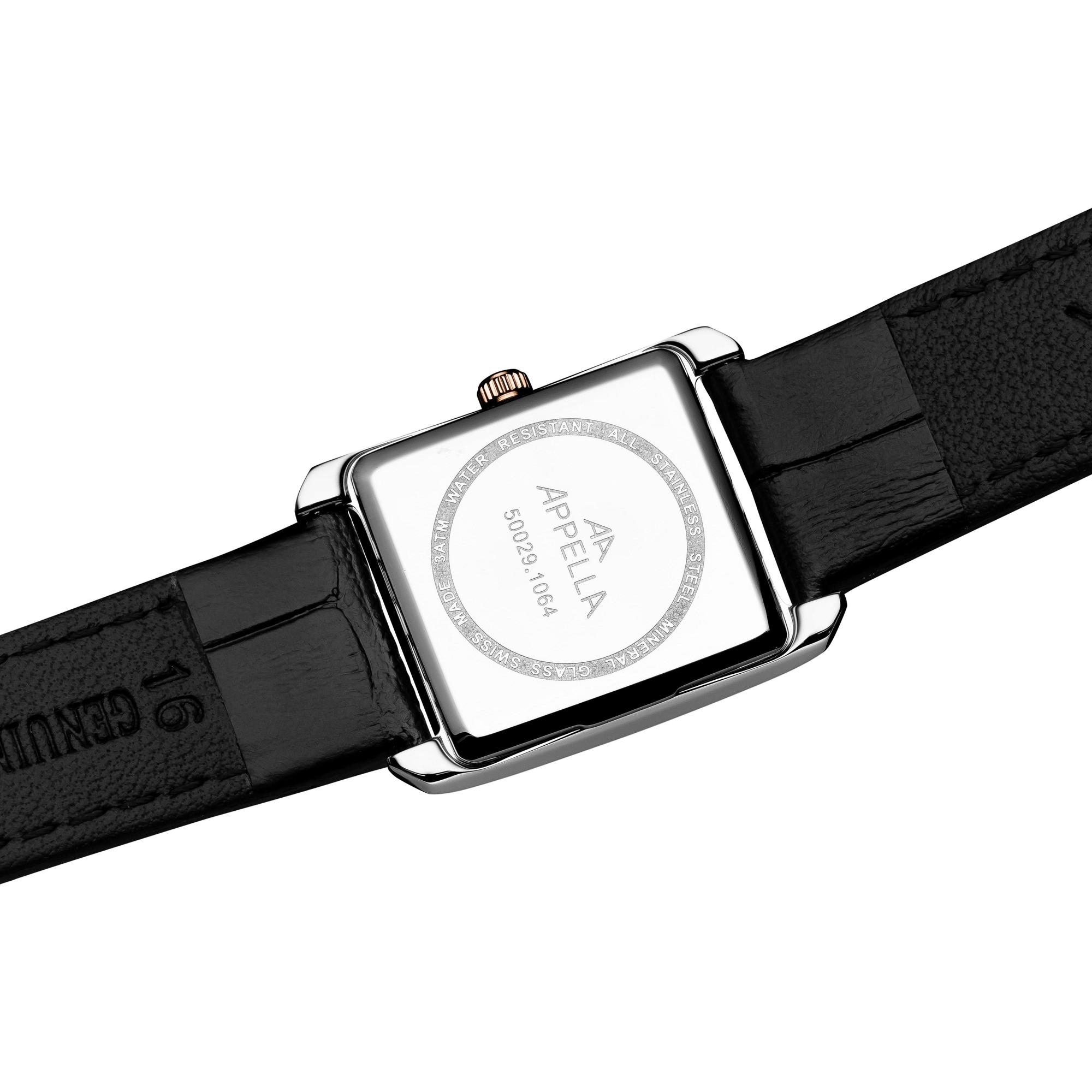 zegarek Appella L50029R216DQ srebrny Diamonds - miniatura 5
