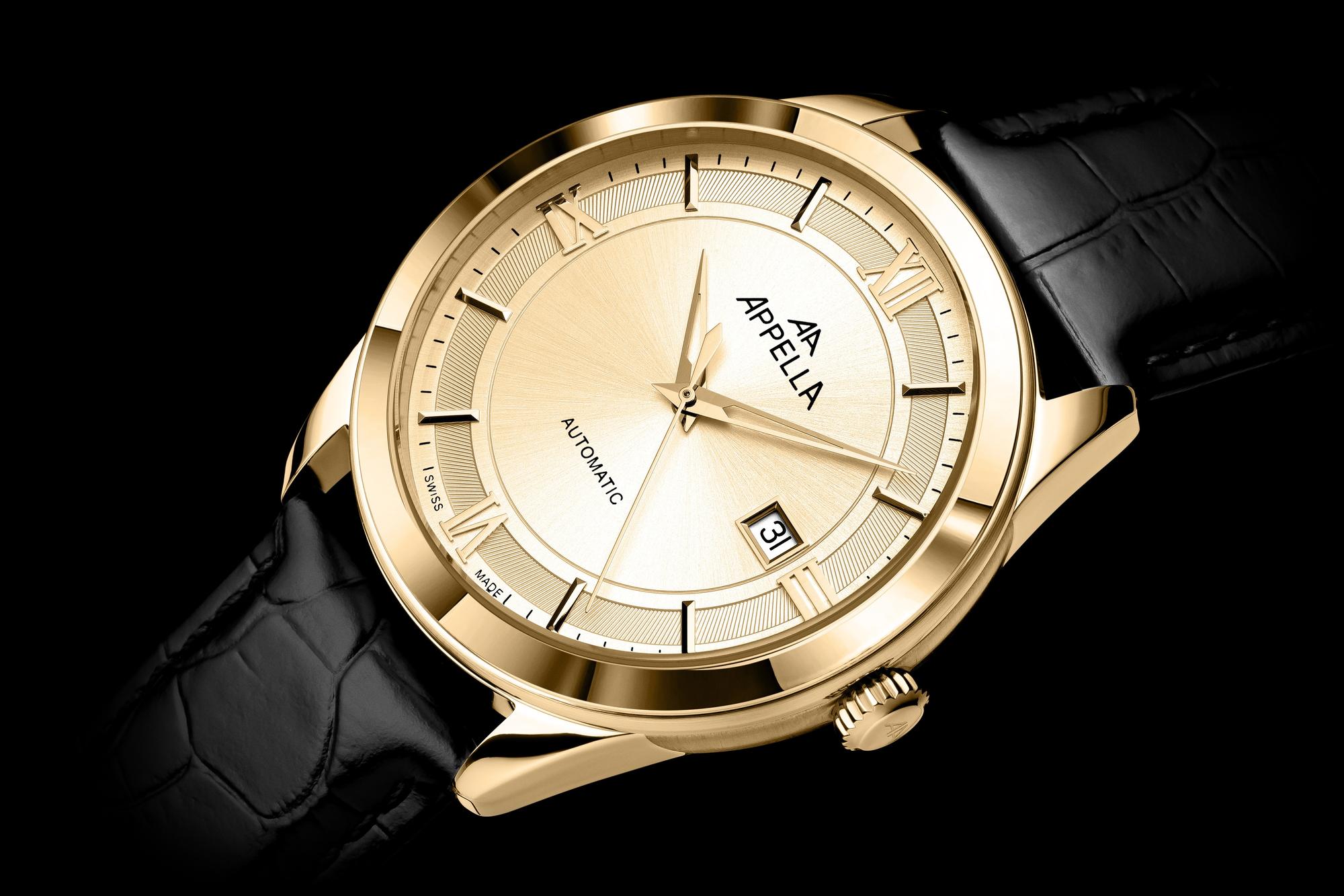 zegarek Appella L700141261A automatyczny męski Pasek Classic Automatic - miniatura 11