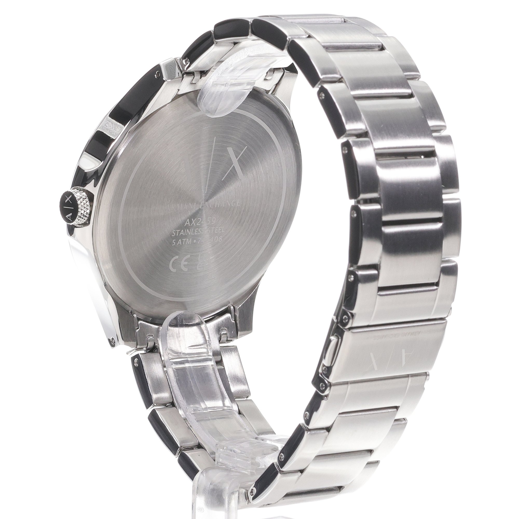 zegarek Armani Exchange AX2459 kwarcowy męski Armani Exchange Stainless Steel 46mm - miniatura 4