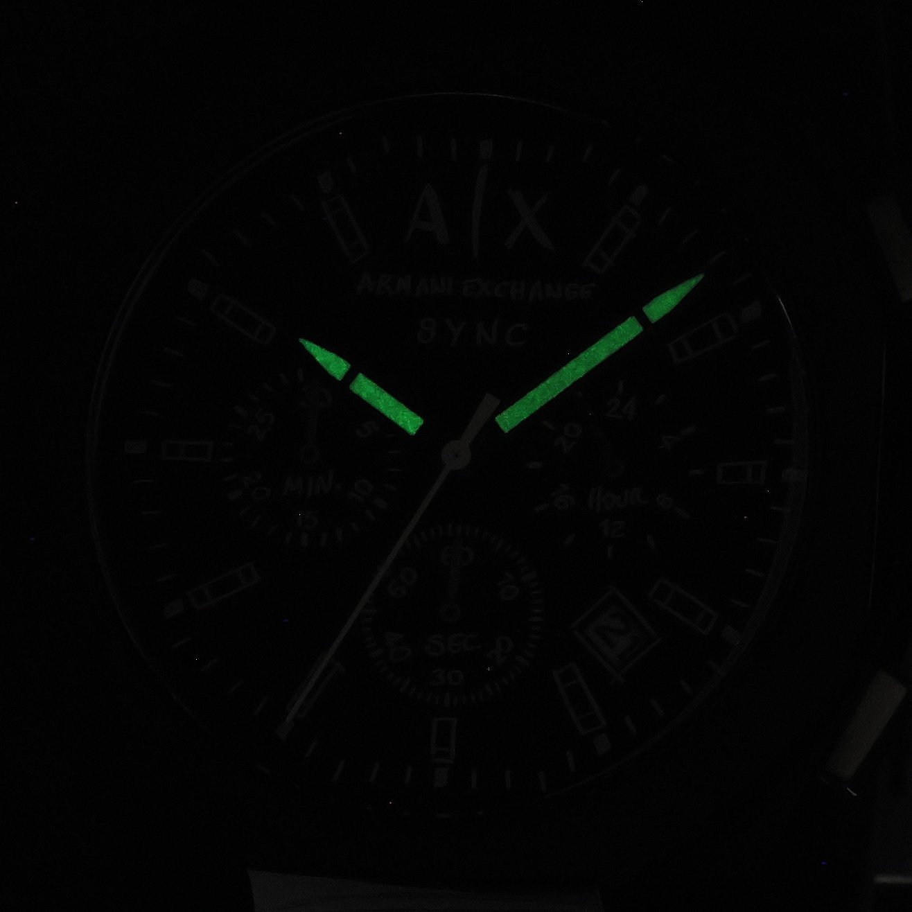zegarek Armani Exchange AX4174 czarny Fashion - miniatura 5
