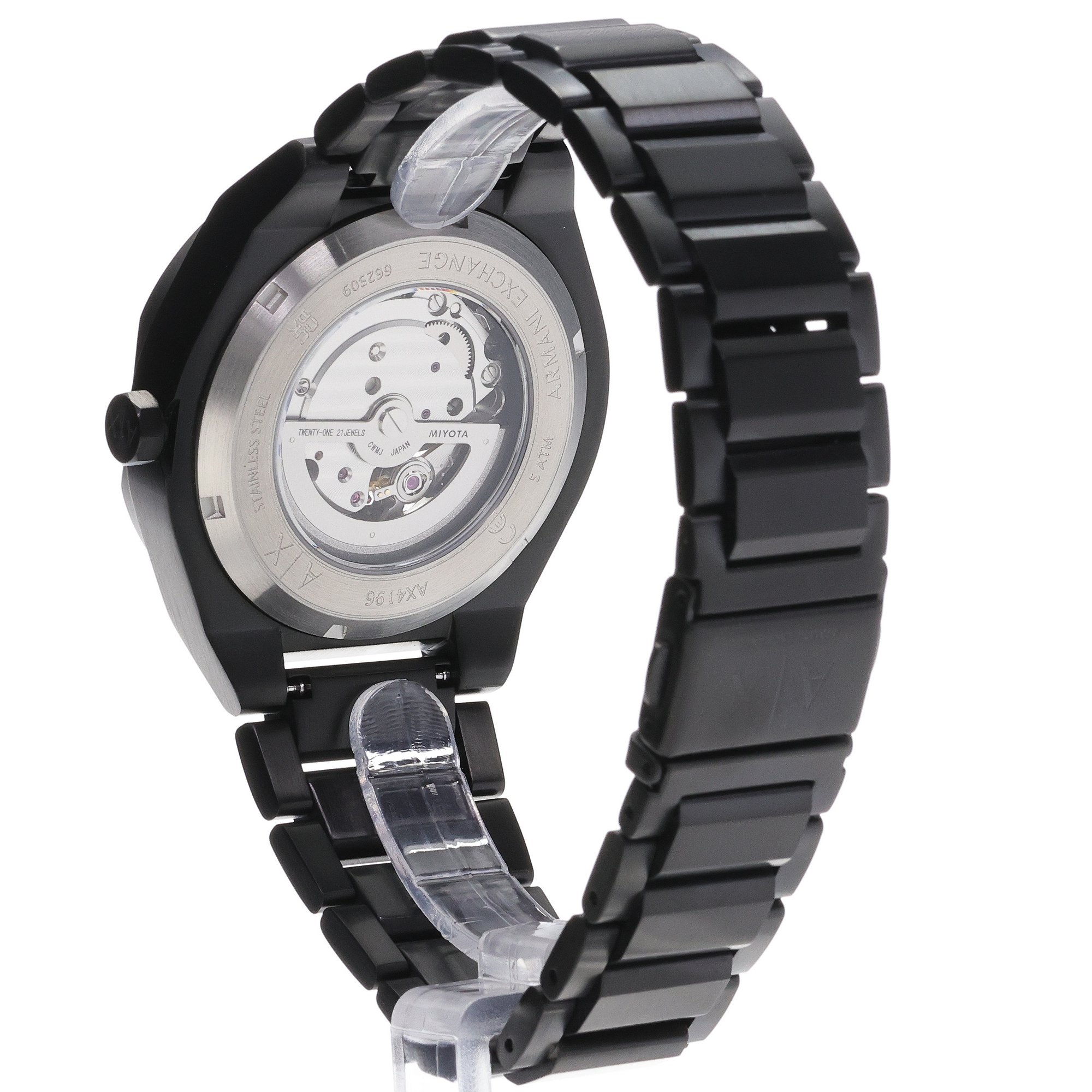 zegarek Armani Exchange AX4196 czarny Fashion - miniatura 4