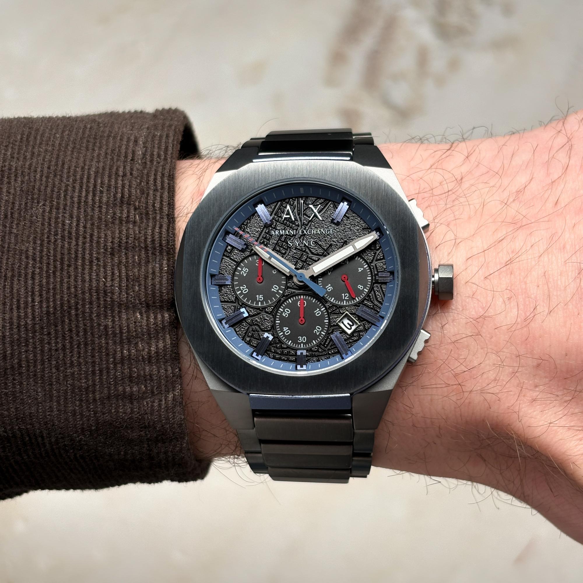 zegarek Armani Exchange AX4295 Sync Chronograph Armani Exchange mineralne