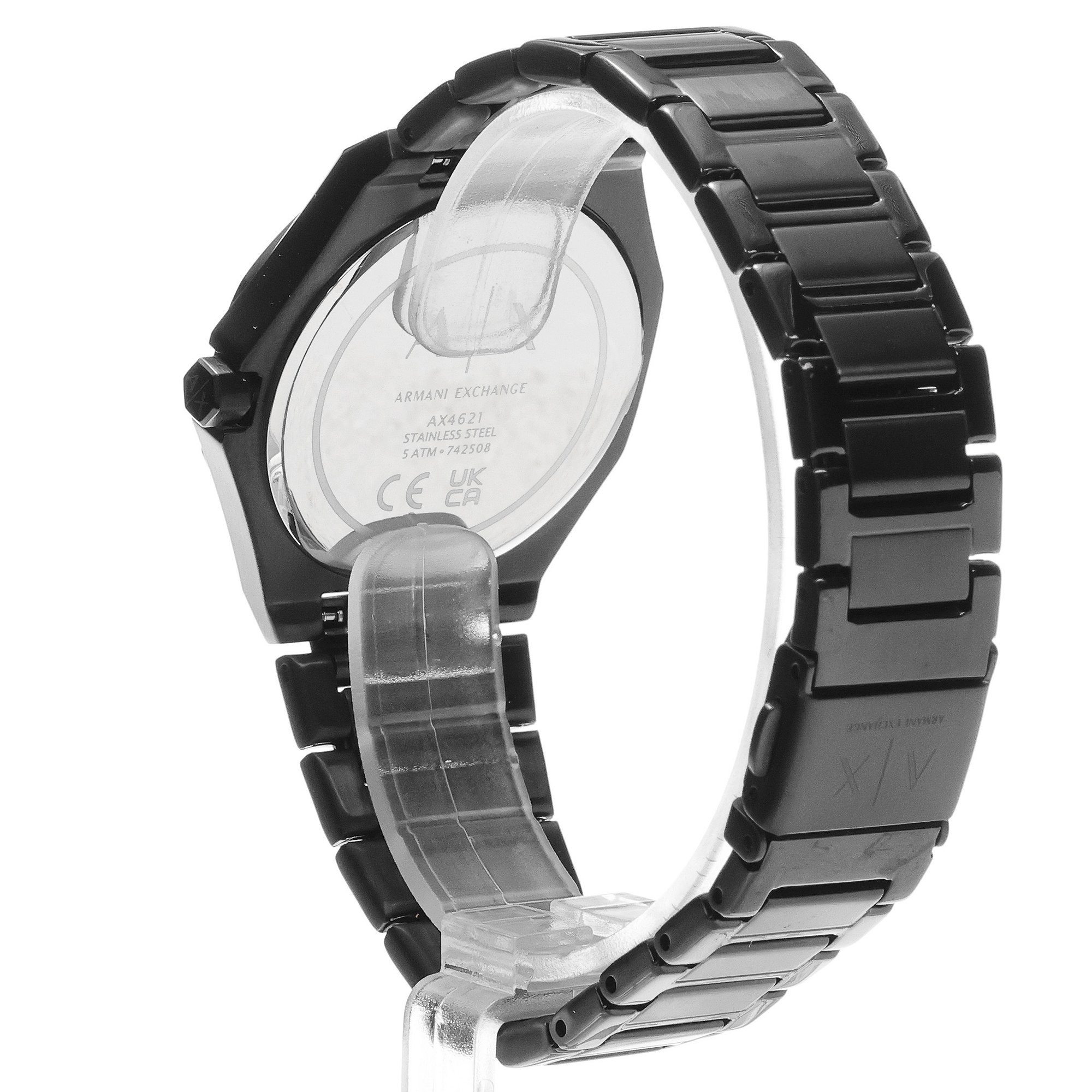 zegarek Armani Exchange AX4621 czarny Fashion - miniatura 4