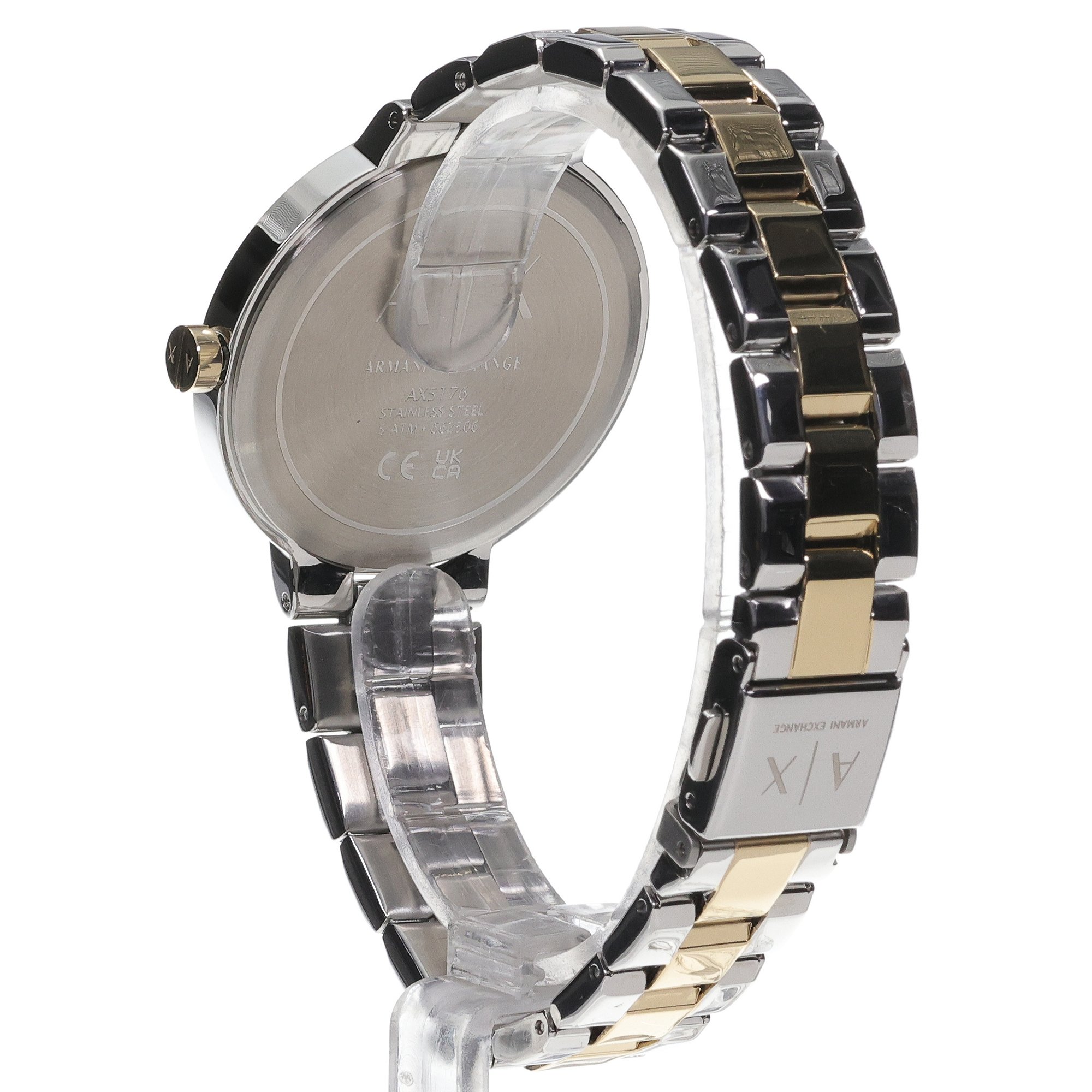 zegarek Armani Exchange AX5176 złoty Fashion - miniatura 4