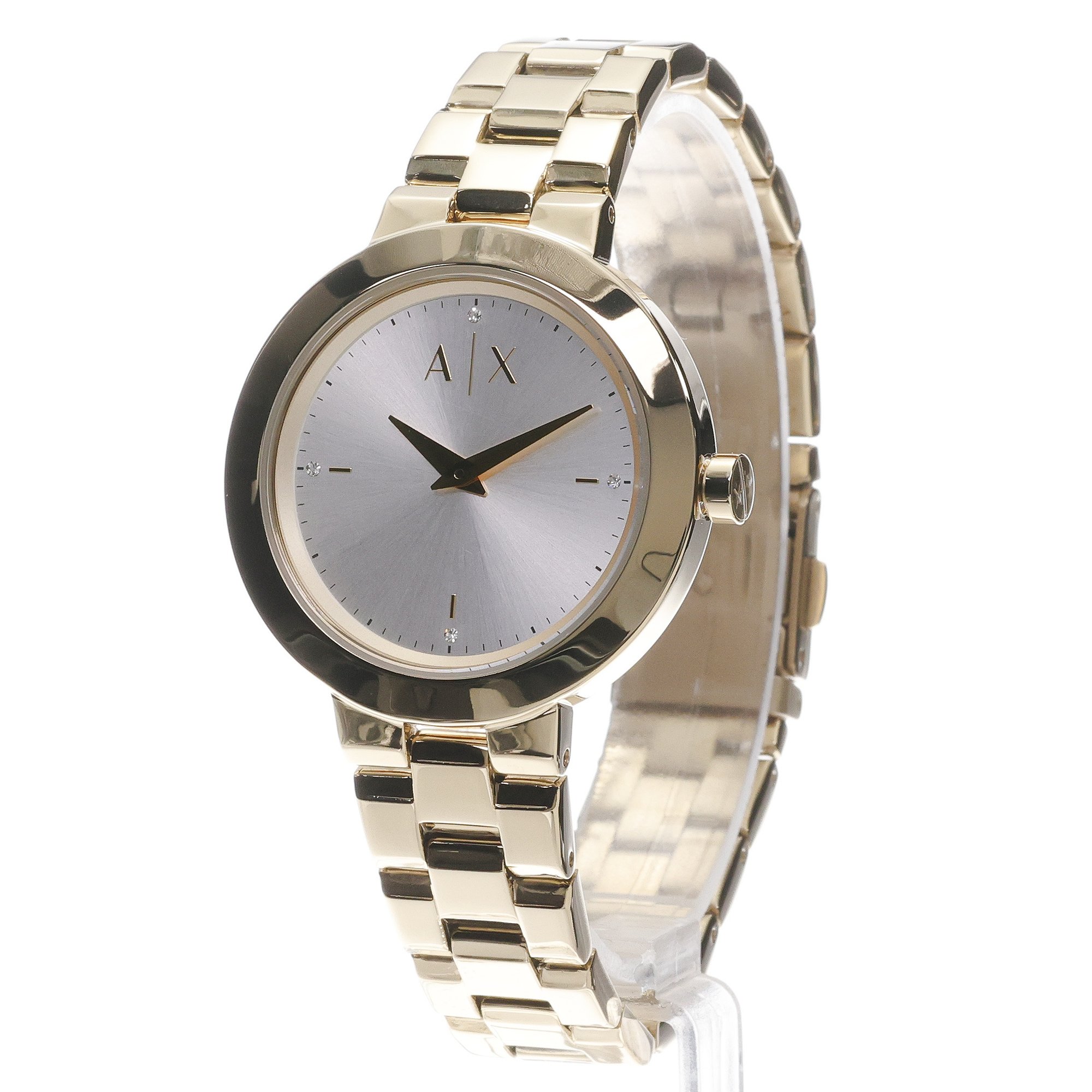 zegarek Armani Exchange AX5180 złoty Fashion - miniatura 2