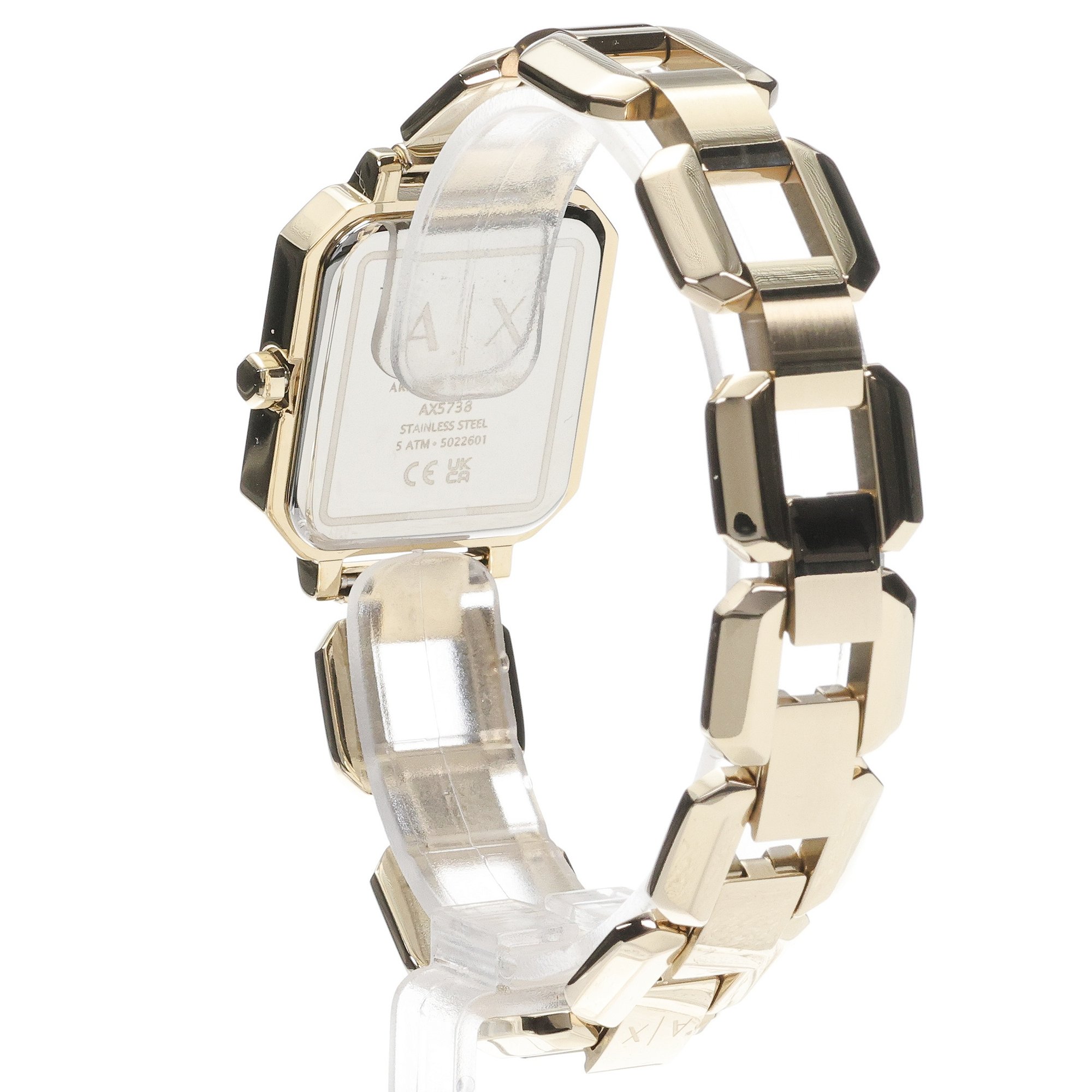 zegarek Armani Exchange AX5738 złoty Fashion - miniatura 4