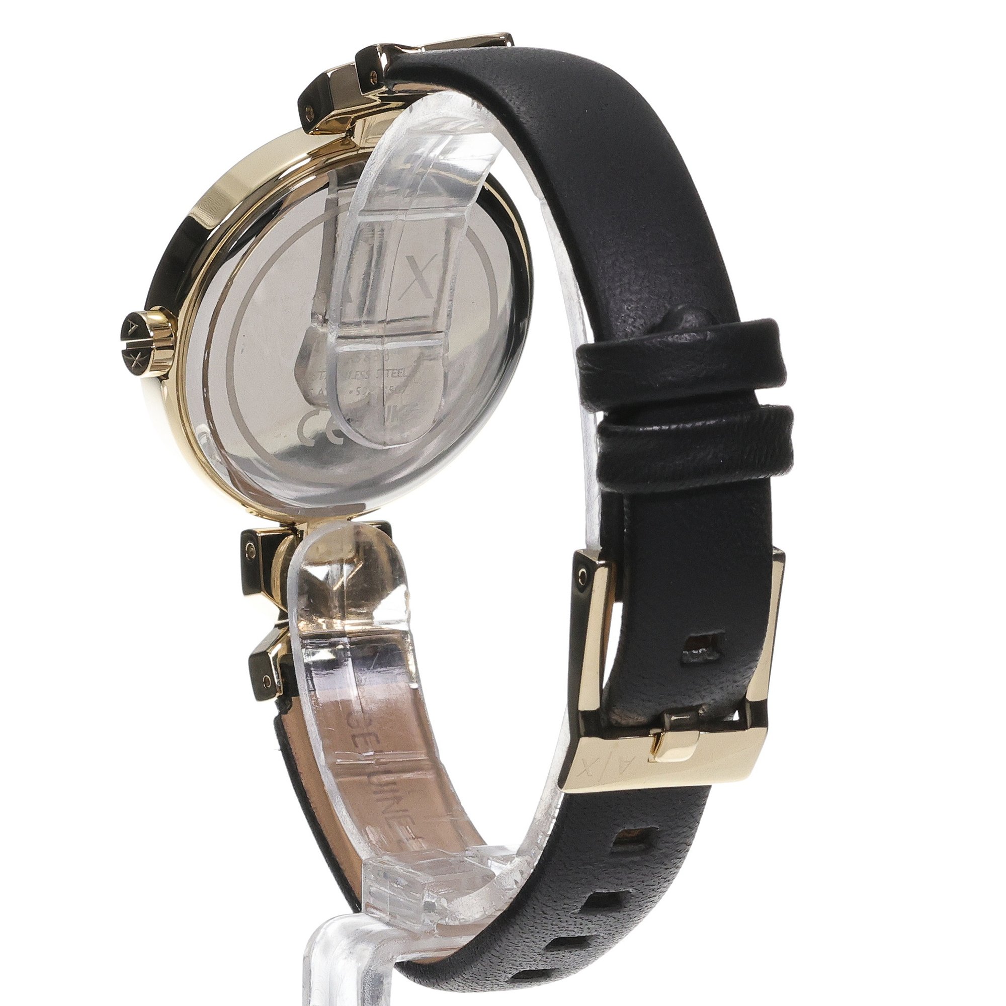 zegarek Armani Exchange AX5833 złoty Fashion - miniatura 4