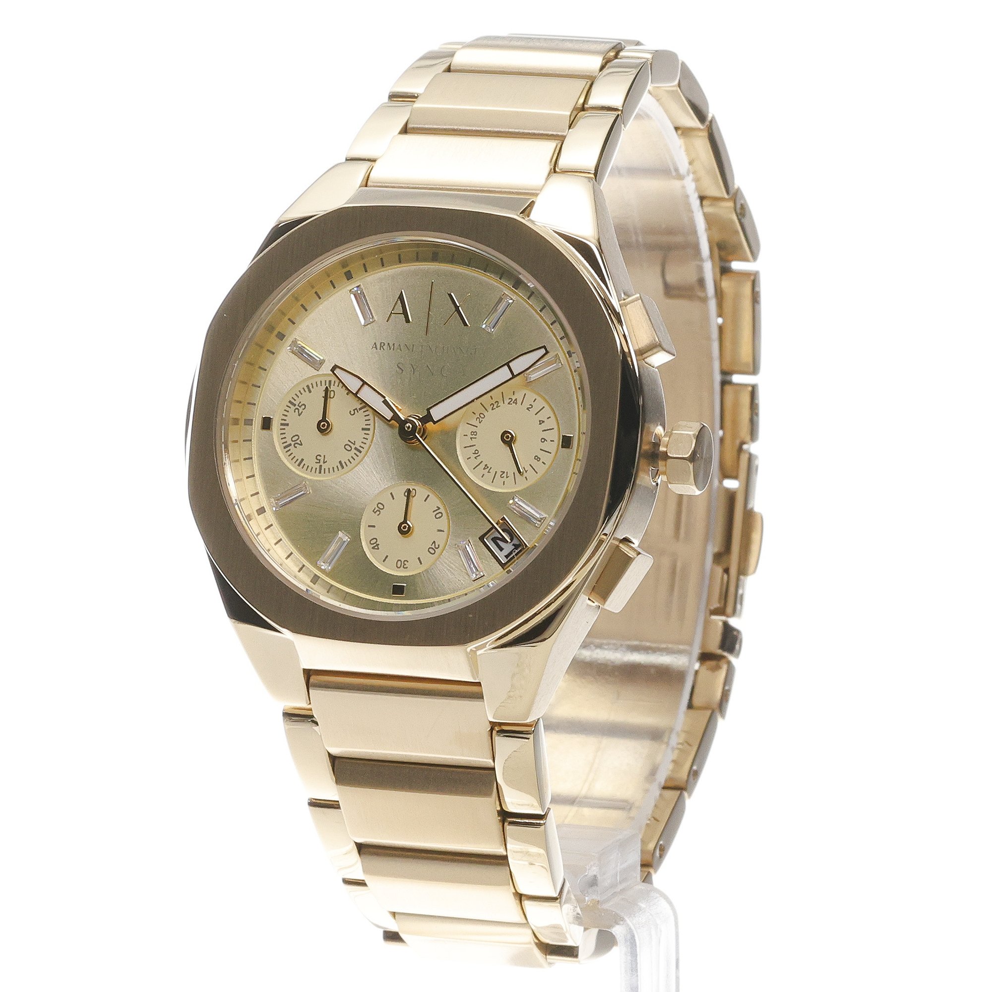 zegarek Armani Exchange AX6034 złoty Fashion