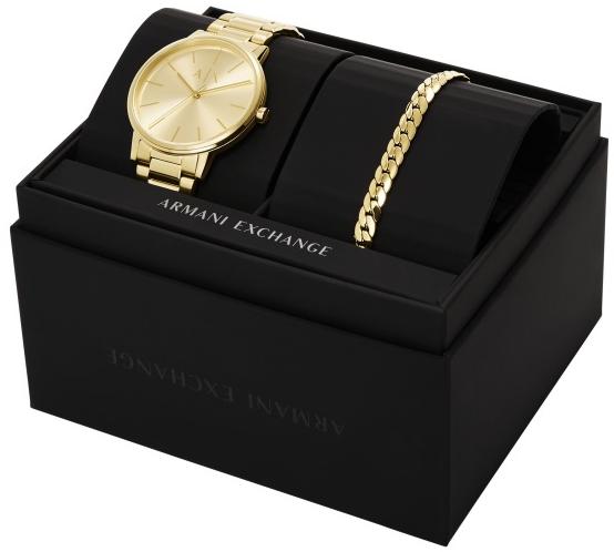 zegarek Armani Exchange AX7144SET kwarcowy męski Fashion Cayde Gift Set - miniatura 6