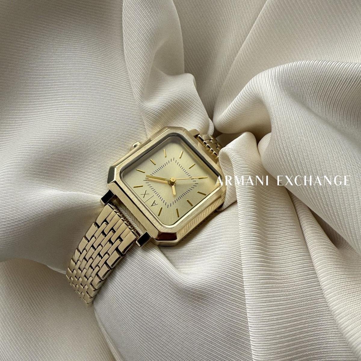 zegarek Armani Exchange AX7171SET złoty Fashion