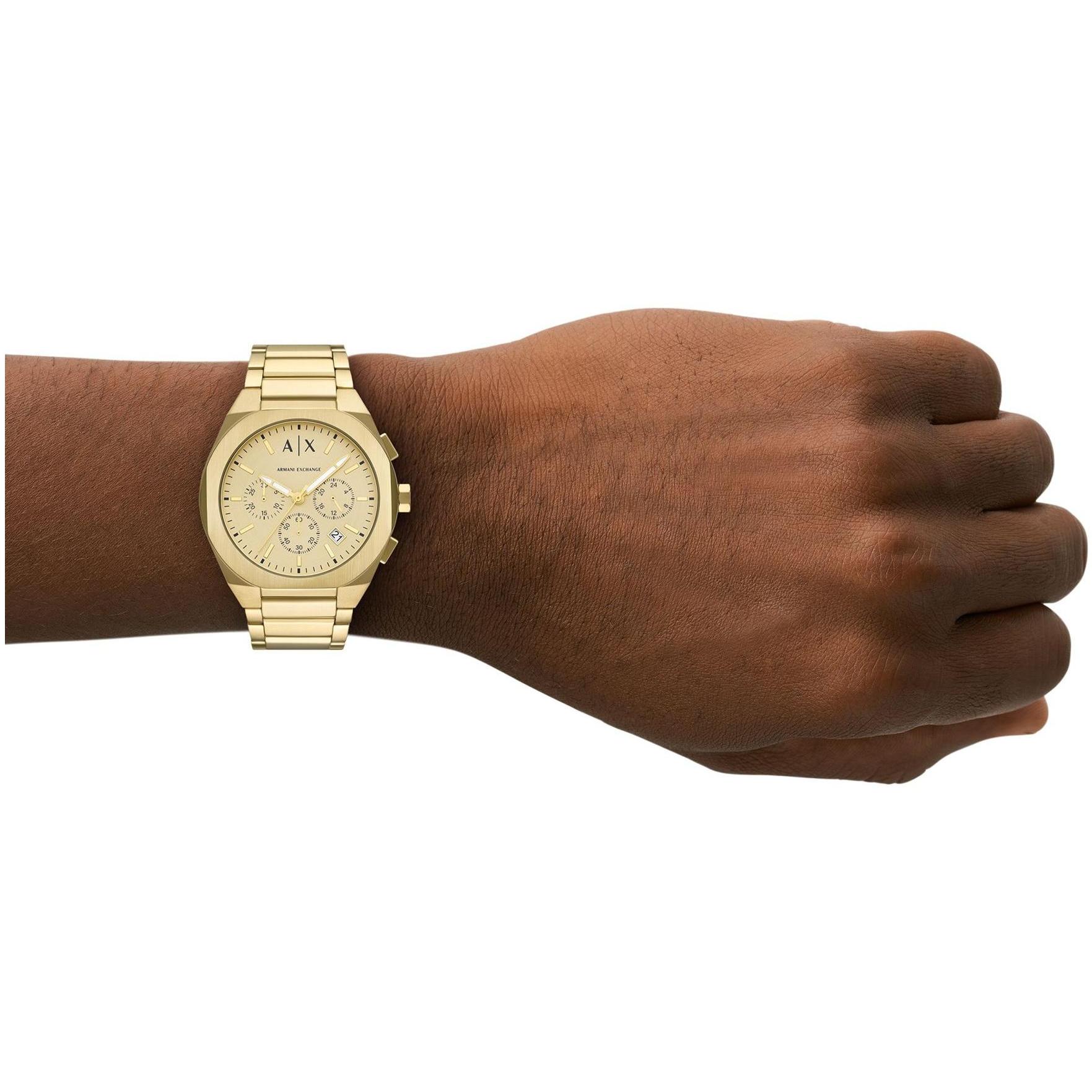 zegarek Armani Exchange AX7171SET złoty Fashion