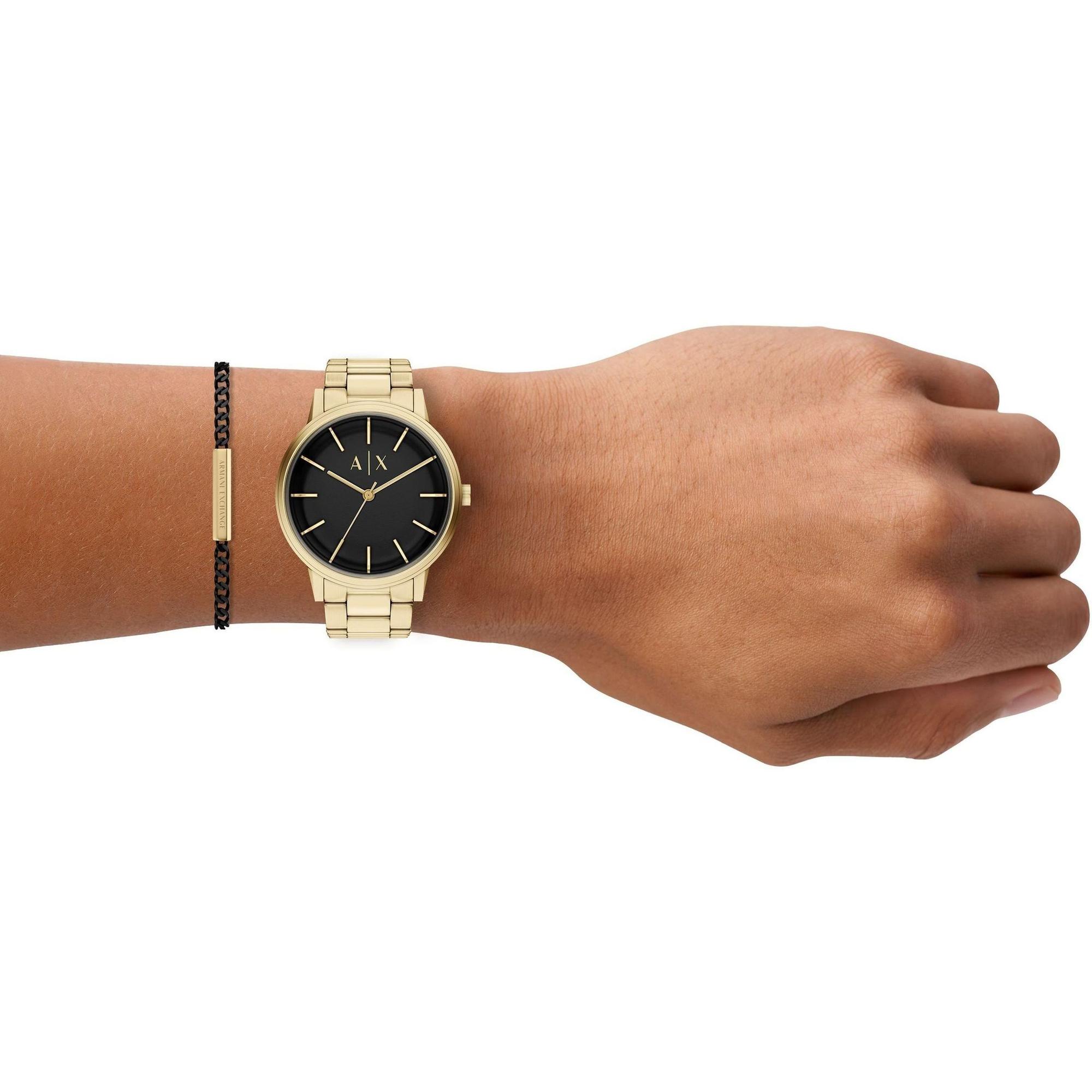 zegarek Armani Exchange AX7178SET kwarcowy męski Armani Exchange Cayde Gift Set - miniatura 8