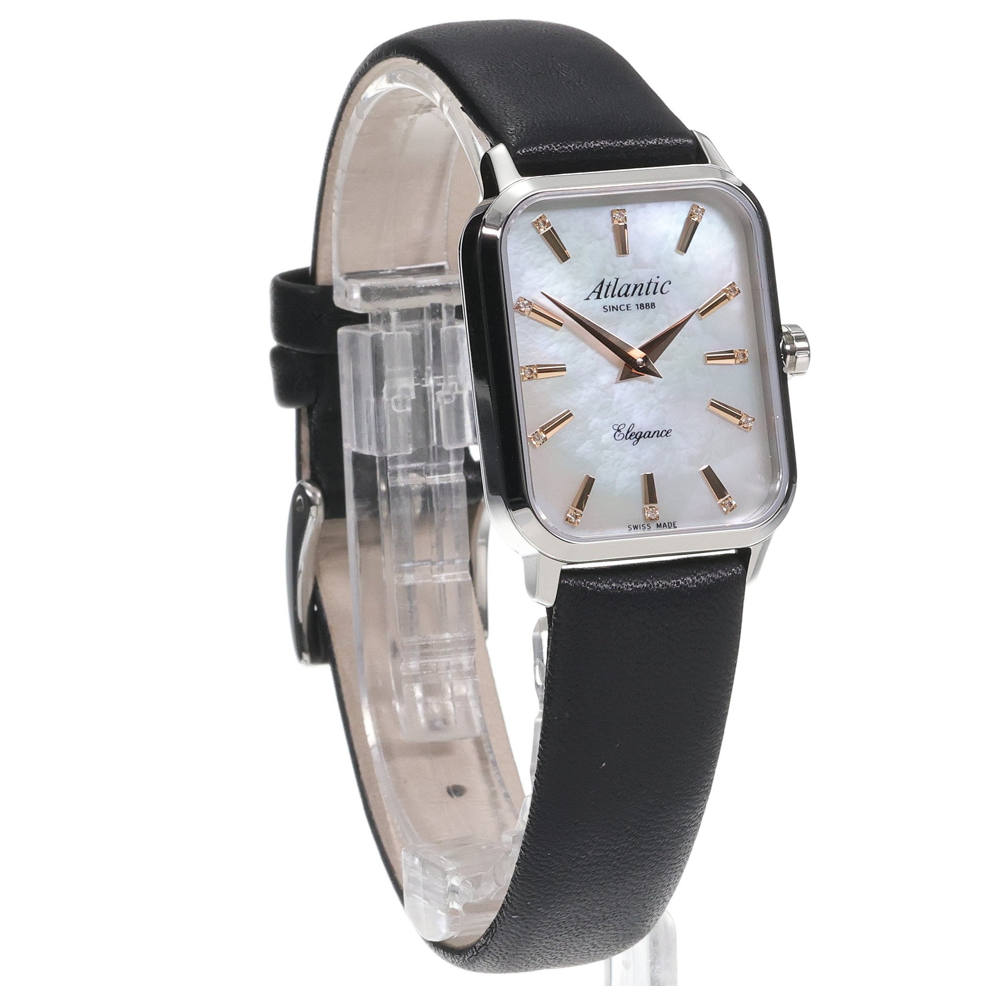 zegarek Atlantic 300404109RL srebrny Elegance