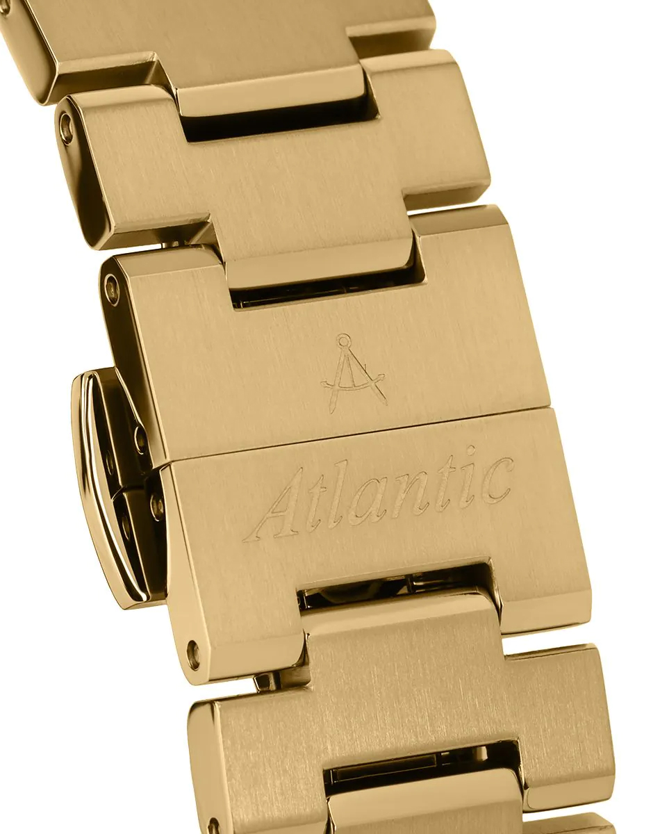 zegarek Atlantic 393654501 złoty Seawave