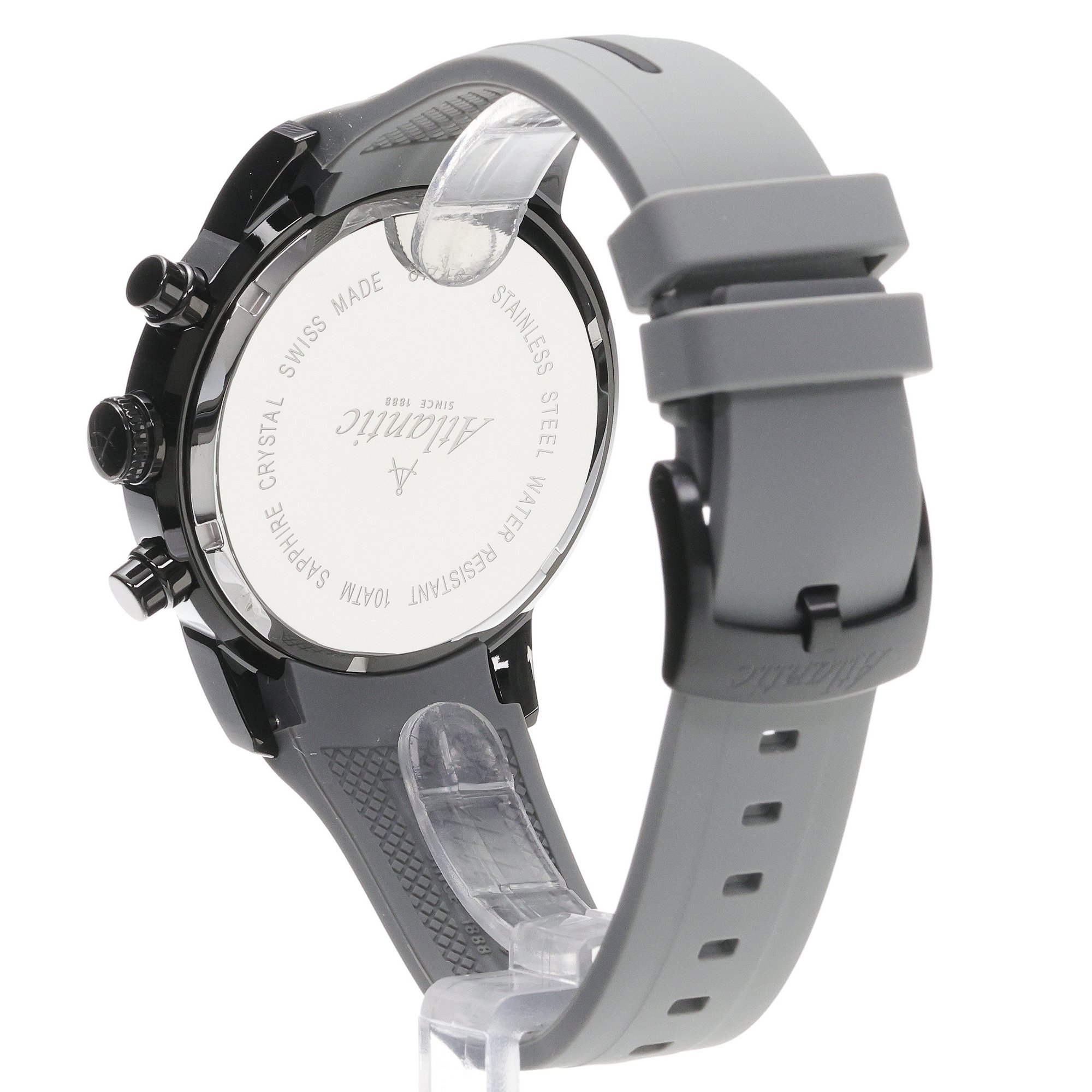 zegarek Atlantic 874614661BKPU Seasport Chronograph męski z chronograf Seasport