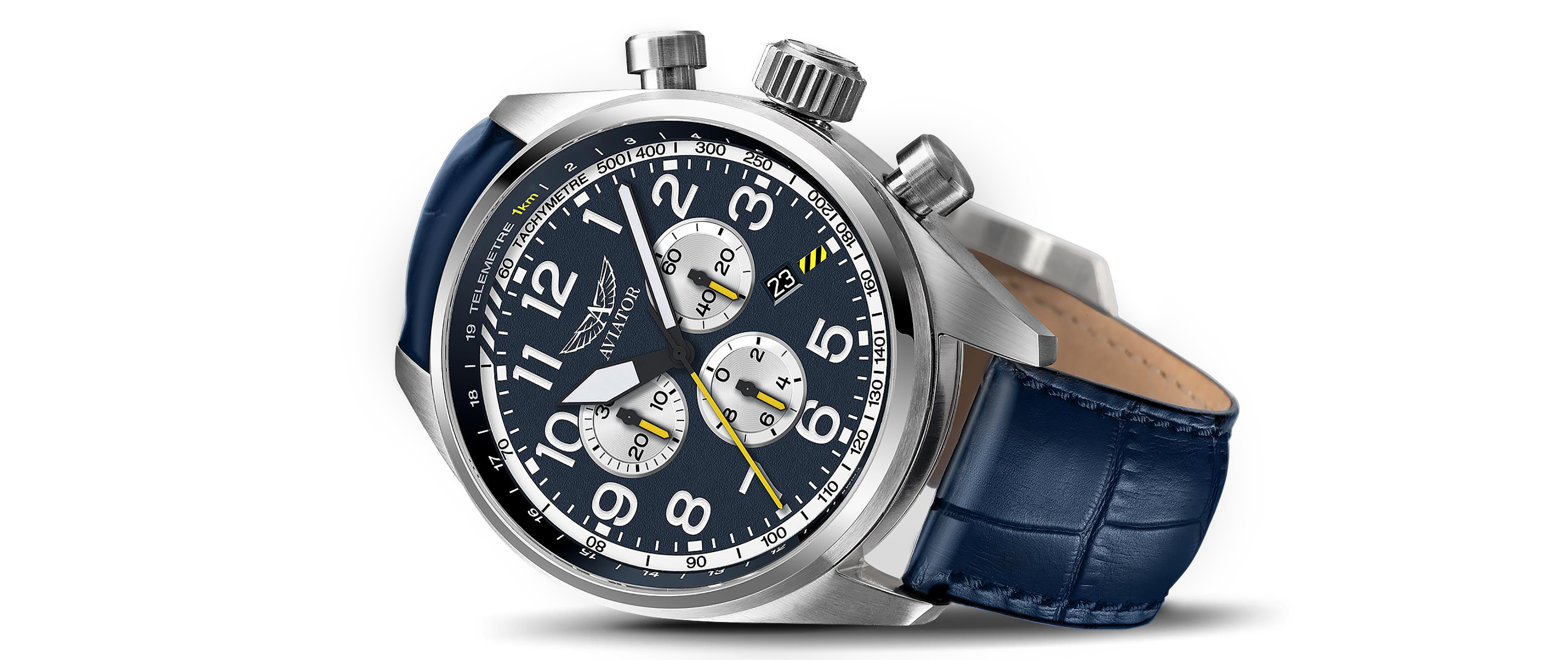 zegarek Aviator V.2.25.0.170.4 kwarcowy męski Airacobra AIRACOBRA P45 CHRONO