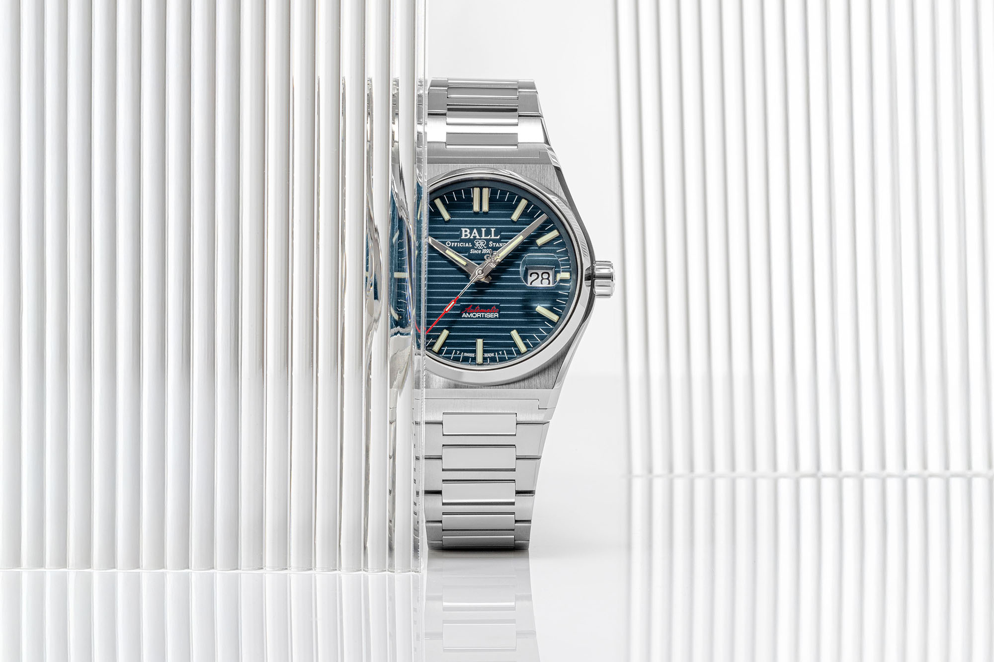 zegarek Ball NM9050C-S1-BE automatyczny męski Roadmaster Roadmaster Perseverer 40mm
