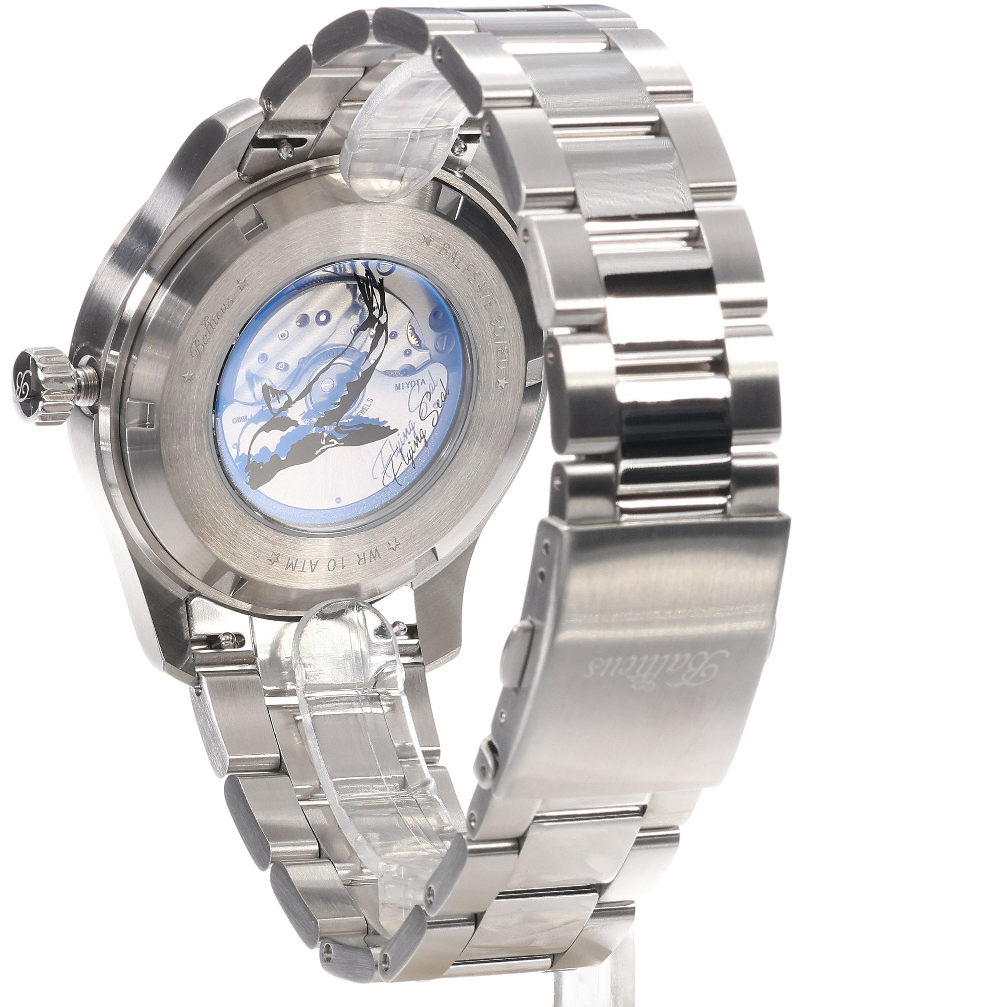 zegarek Balticus BALFSAVE automatyczny męski Flying Seal Flying Seal 44mm - miniatura 6