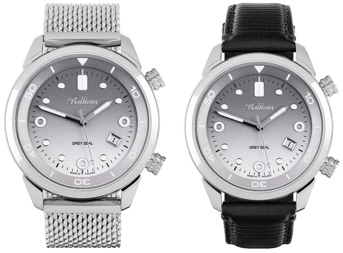 zegarek Balticus BLT-BALGSRG automatyczny Grey Seal