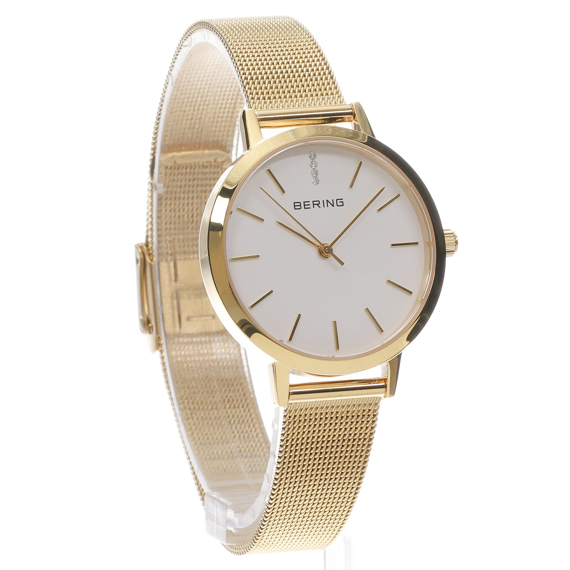 zegarek Bering 13434-331 złoty Classic - miniatura 3