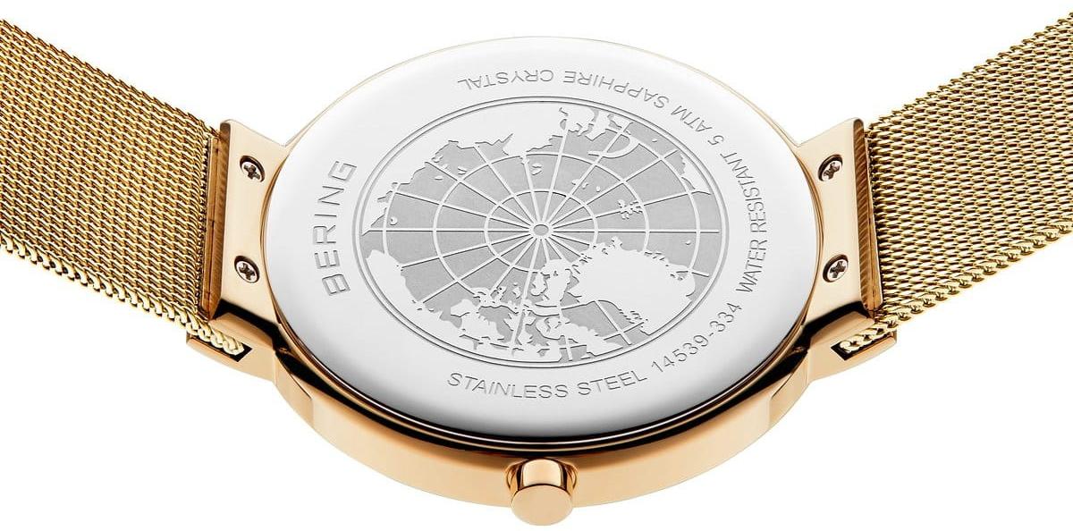 zegarek Bering 14539-334 złoty Classic - miniatura 10