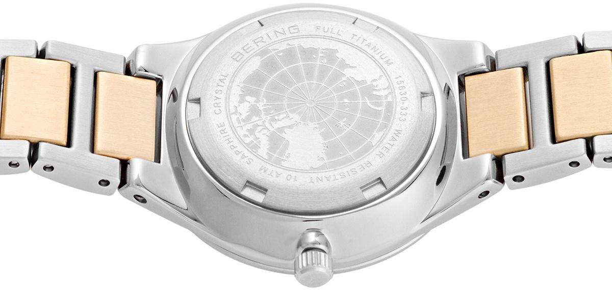 zegarek Bering 15630-701 kwarcowy damski Titanium