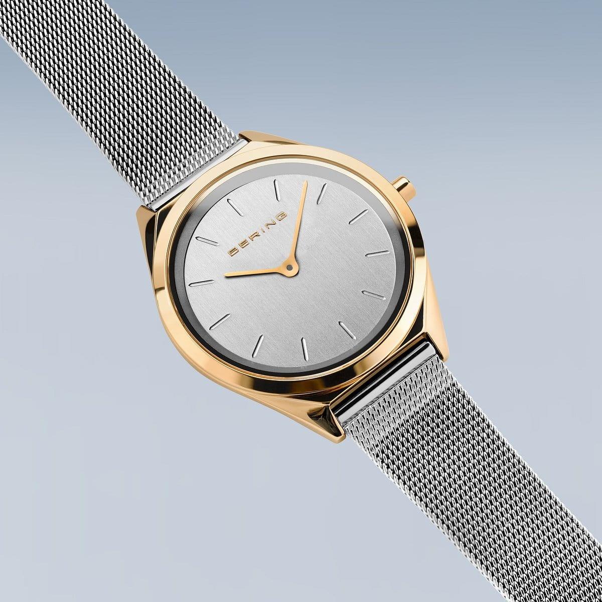 zegarek Bering 17031-010 złoty Ultra Slim
