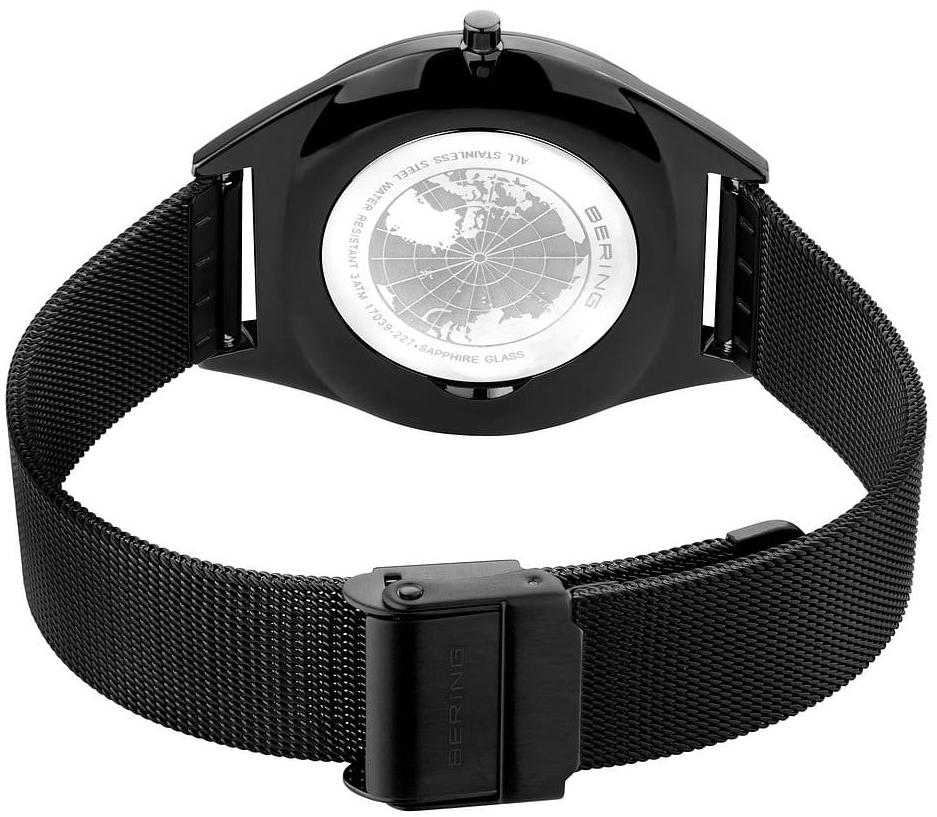 zegarek Bering 17039-227 czarny Ultra Slim