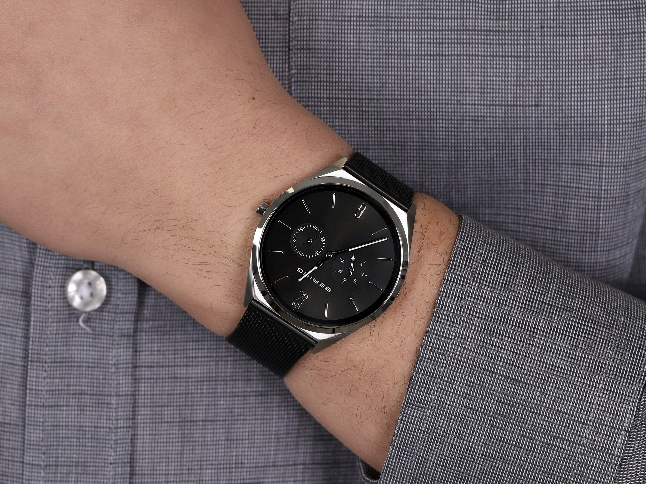 zegarek Bering 17140-102 kwarcowy męski Ultra Slim