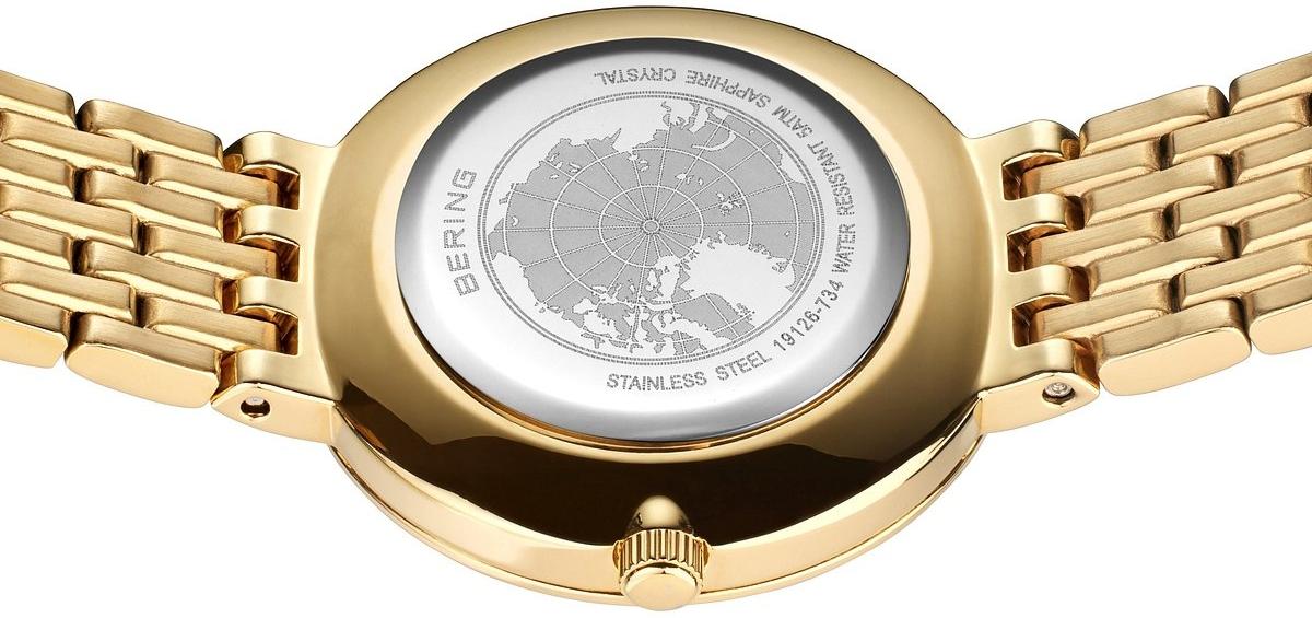 zegarek Bering 19126-734-GWP złoty Classic - miniatura 9