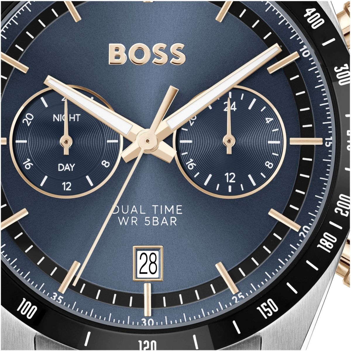 zegarek Boss 1514288 Tourmaster męski z tachometr Męskie - miniatura 3