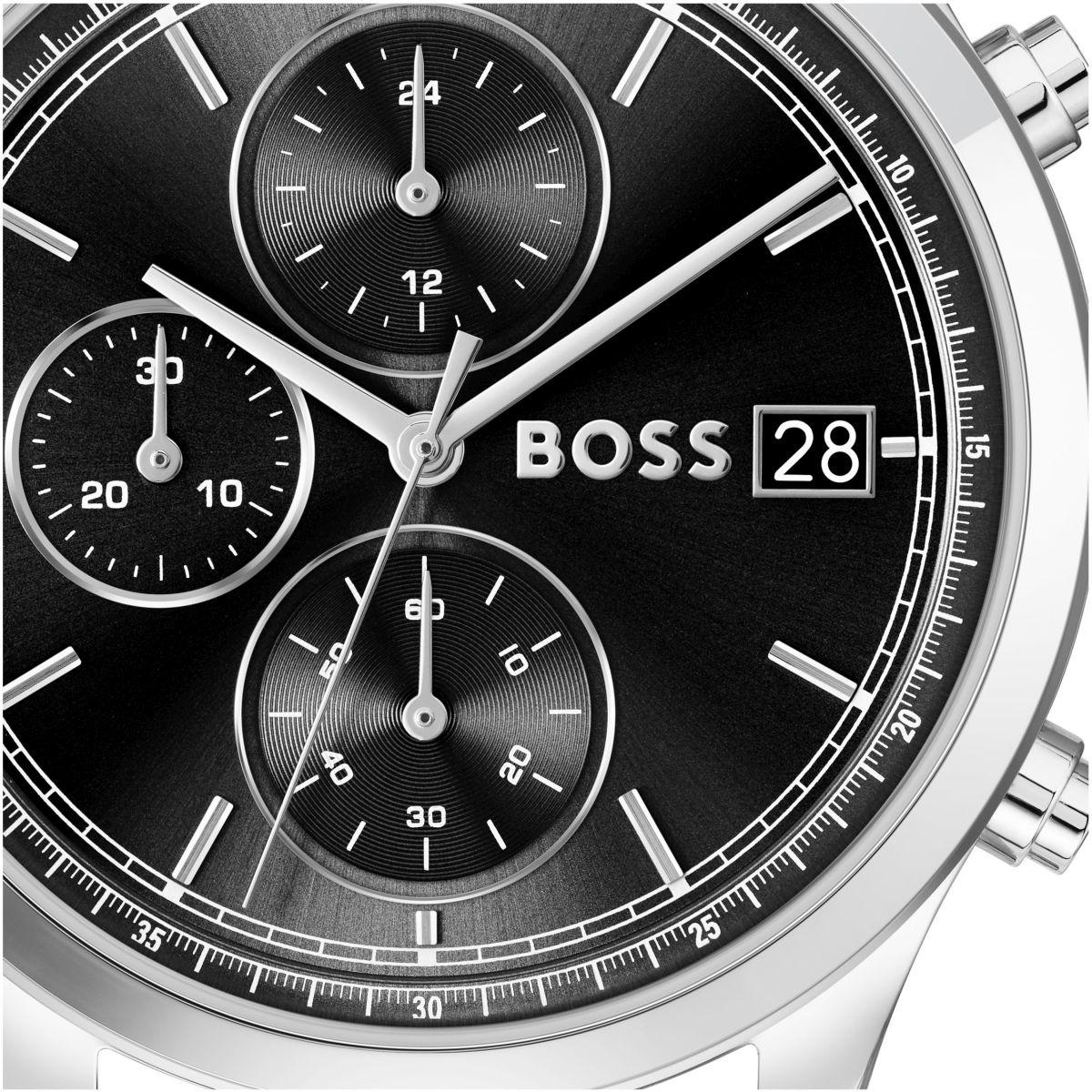 zegarek Boss 1514326 Stratus męski z chronograf Męskie - miniatura 3