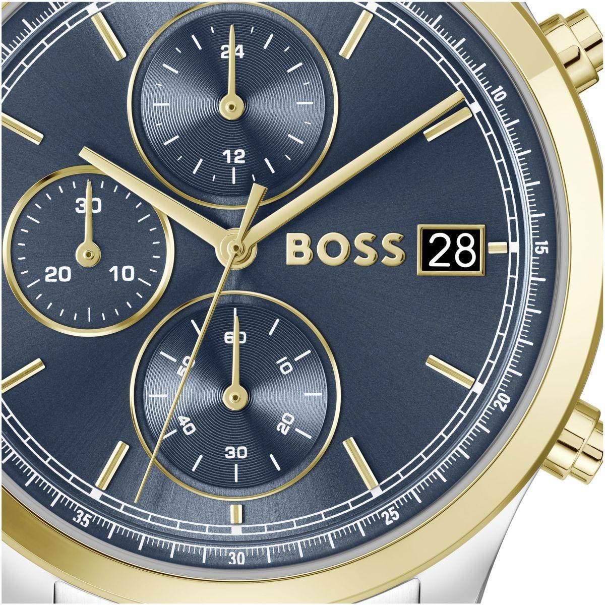 zegarek Boss 1514329 Stratus męski z chronograf Męskie - miniatura 3