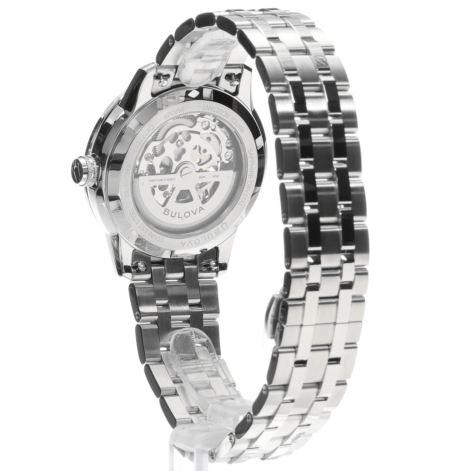 zegarek Bulova 96A329 automatyczny męski Sutton Automatic Skeleton