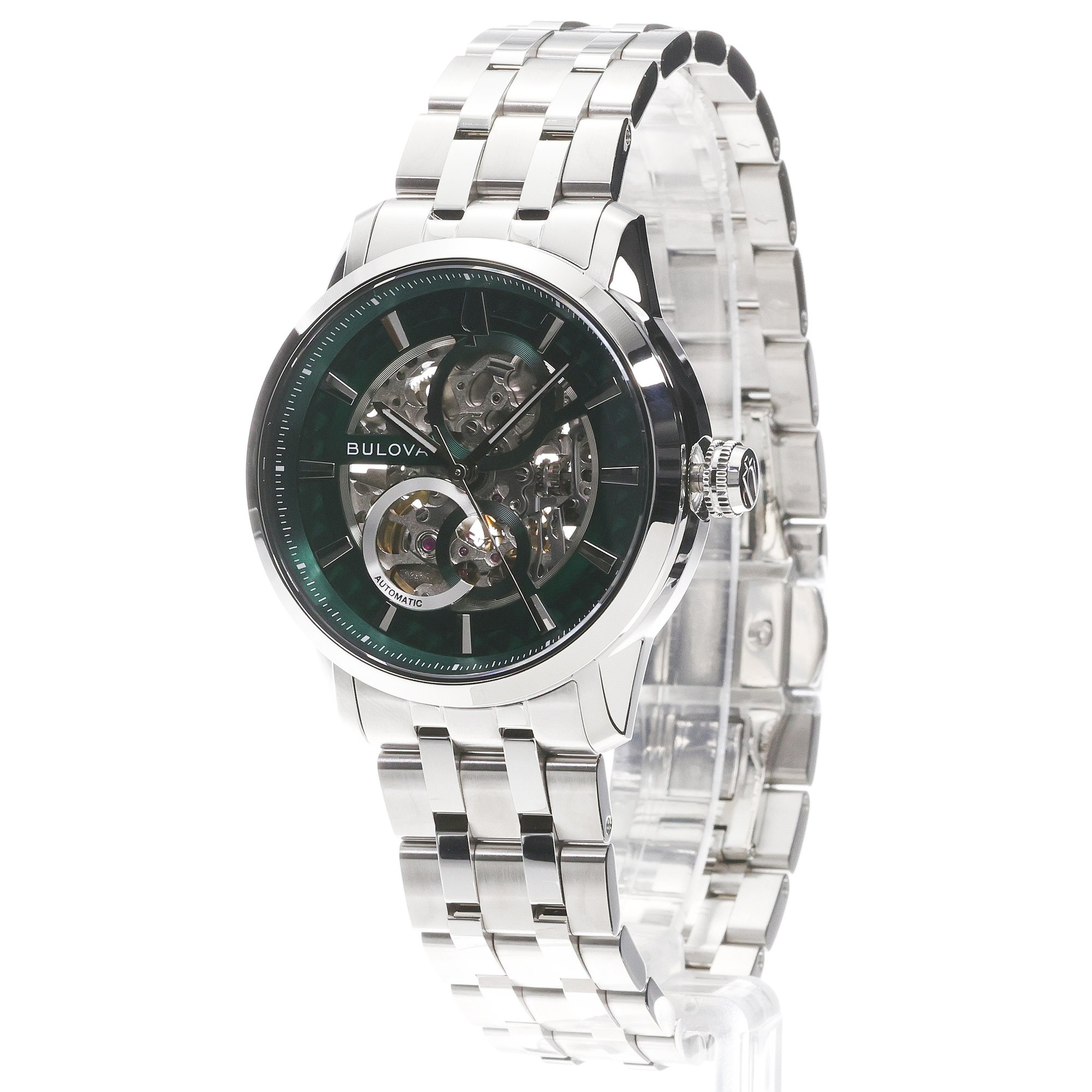 zegarek Bulova 96A329 srebrny Sutton