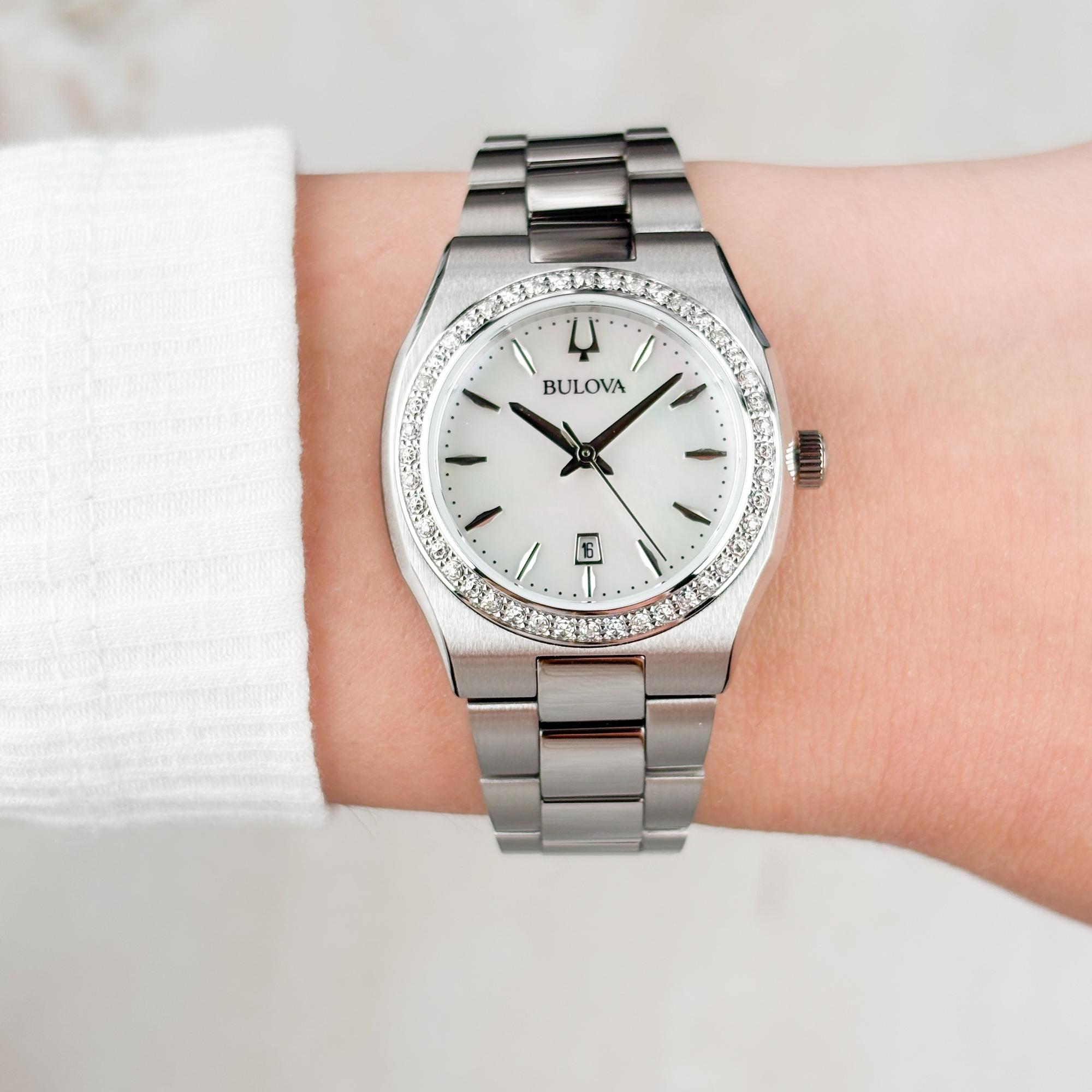 zegarek Bulova 96R245 srebrny Surveyor