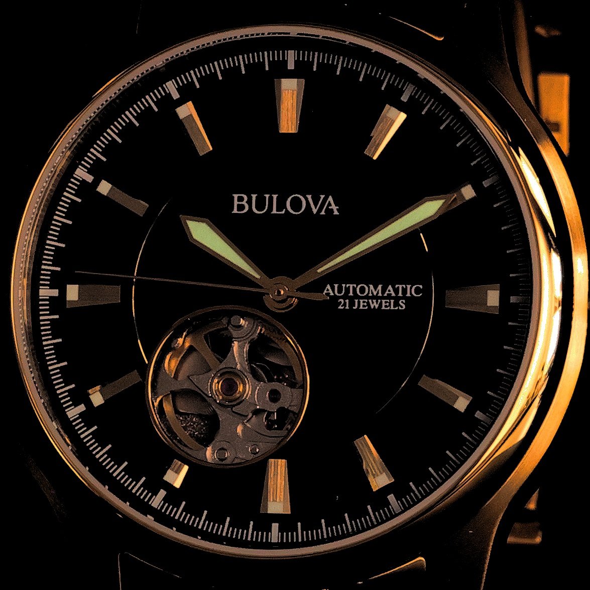 zegarek Bulova 97A168 złoty Classic - miniatura 5