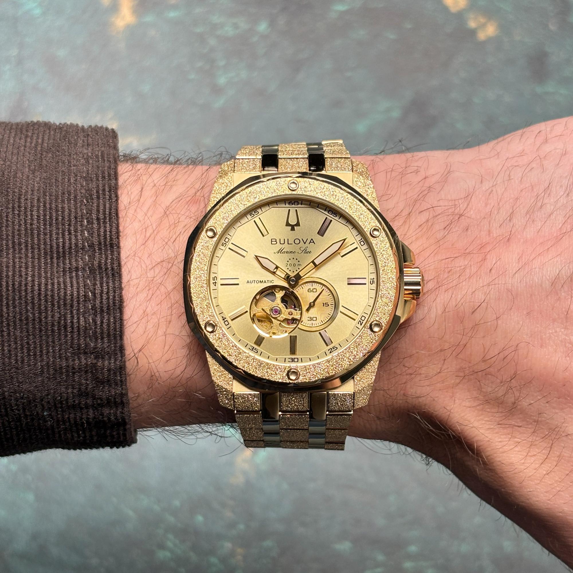 zegarek Bulova 97A200 Marine Star Marc Anthony Marine Star mineralne