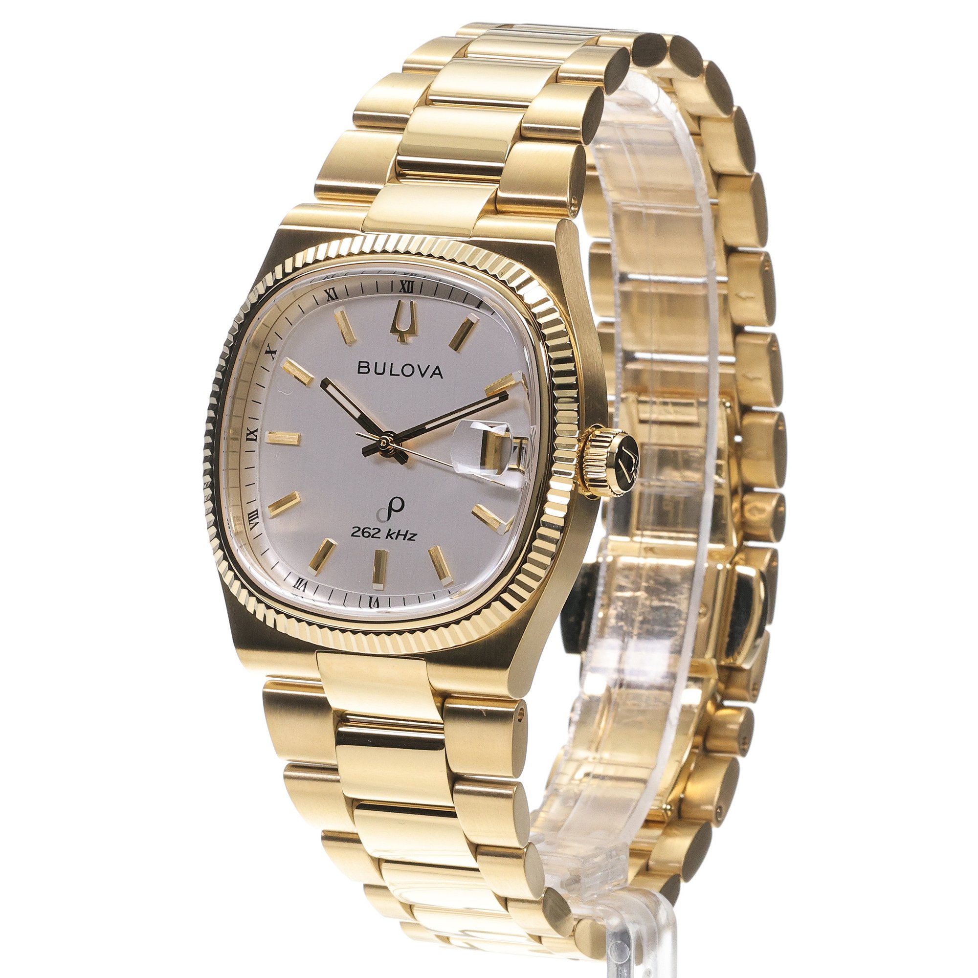 zegarek Bulova 97B223 złoty Precisionist - miniatura 2