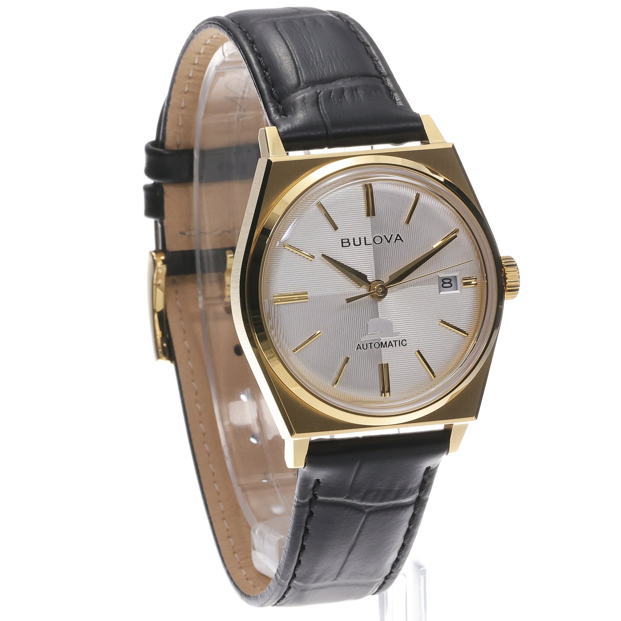zegarek Bulova 97B243 złoty Automatic