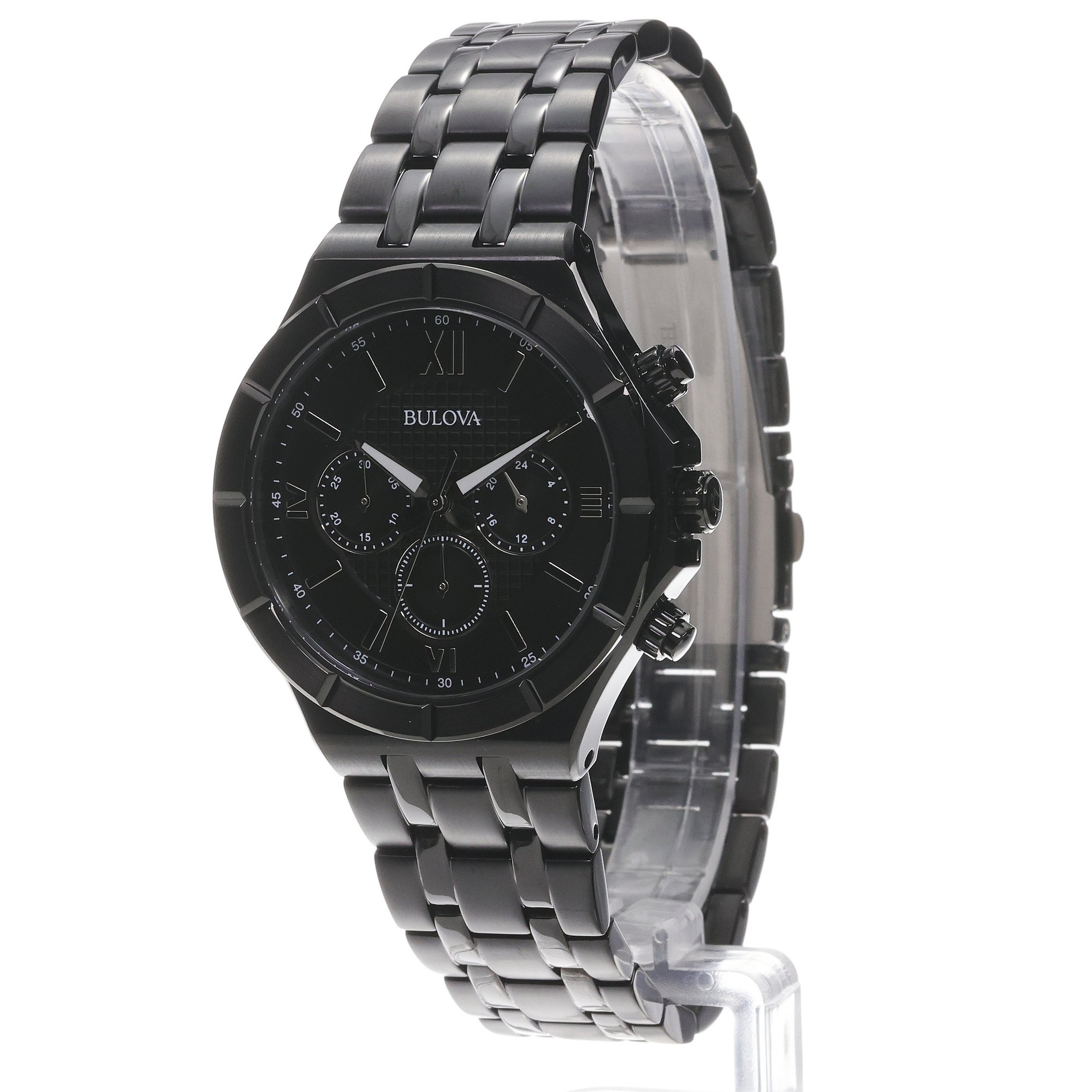 zegarek Bulova 98A242 czarny Męskie