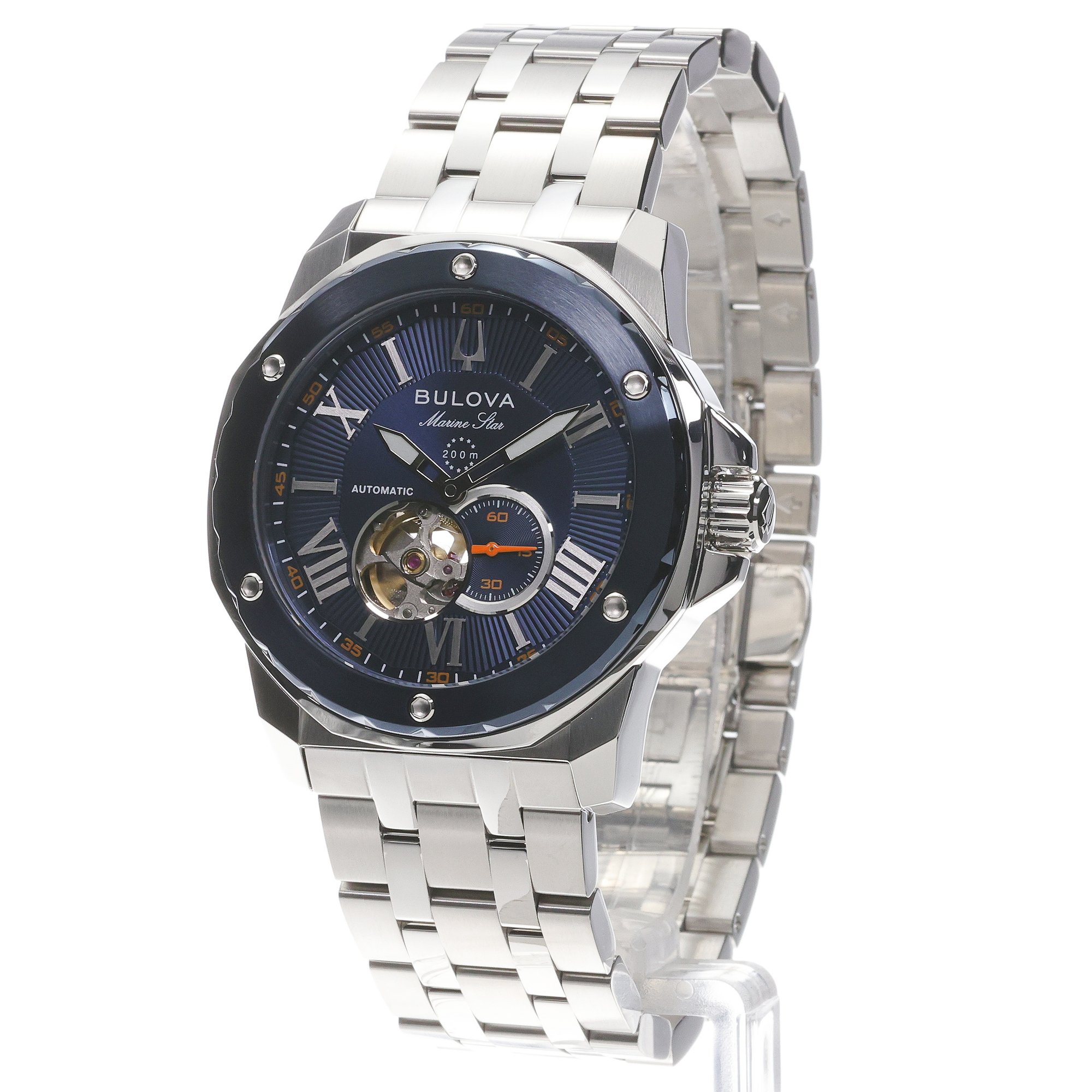 zegarek Bulova 98A302 automatyczny męski Marine Star - miniatura 2