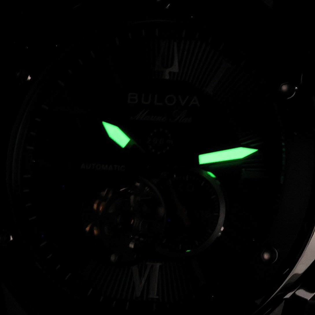 zegarek Bulova 98A302 srebrny Marine Star - miniatura 5